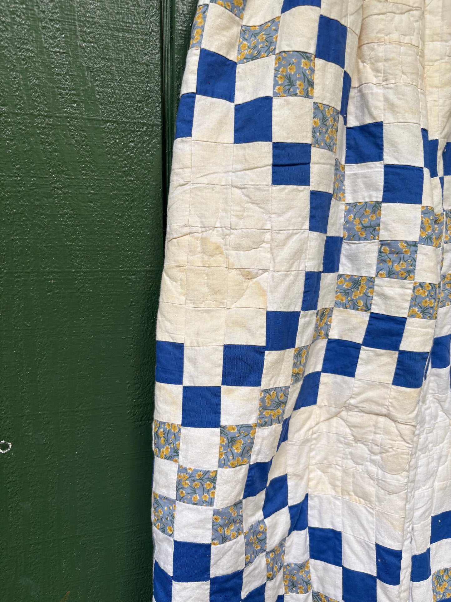 Vintage Upcycled Patchwork Quilt Wide Leg Pants