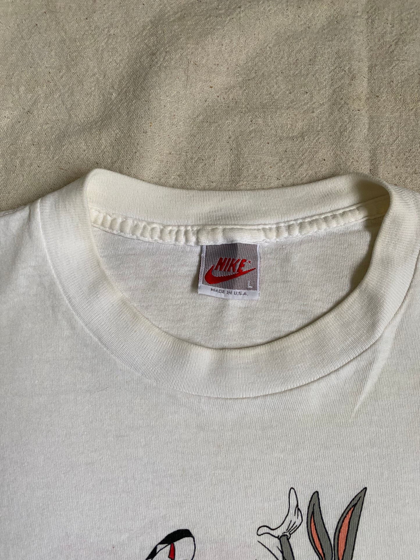 1990s ‘91 Nike Michael Jordan Hare Jordan T shirt Large