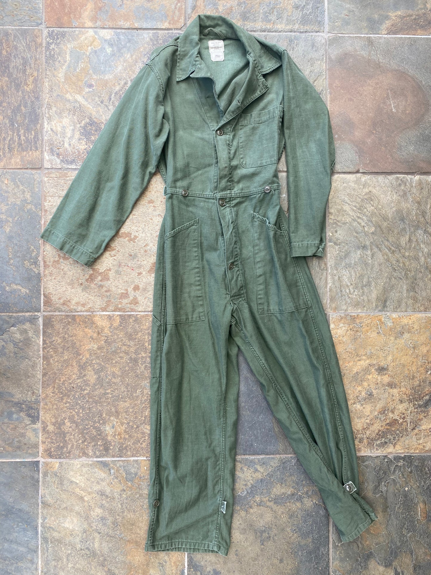 Vintage Military Og 107 Coveralls