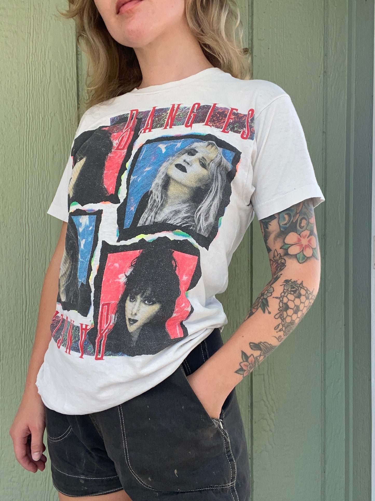 1980s the Bangles Band tee