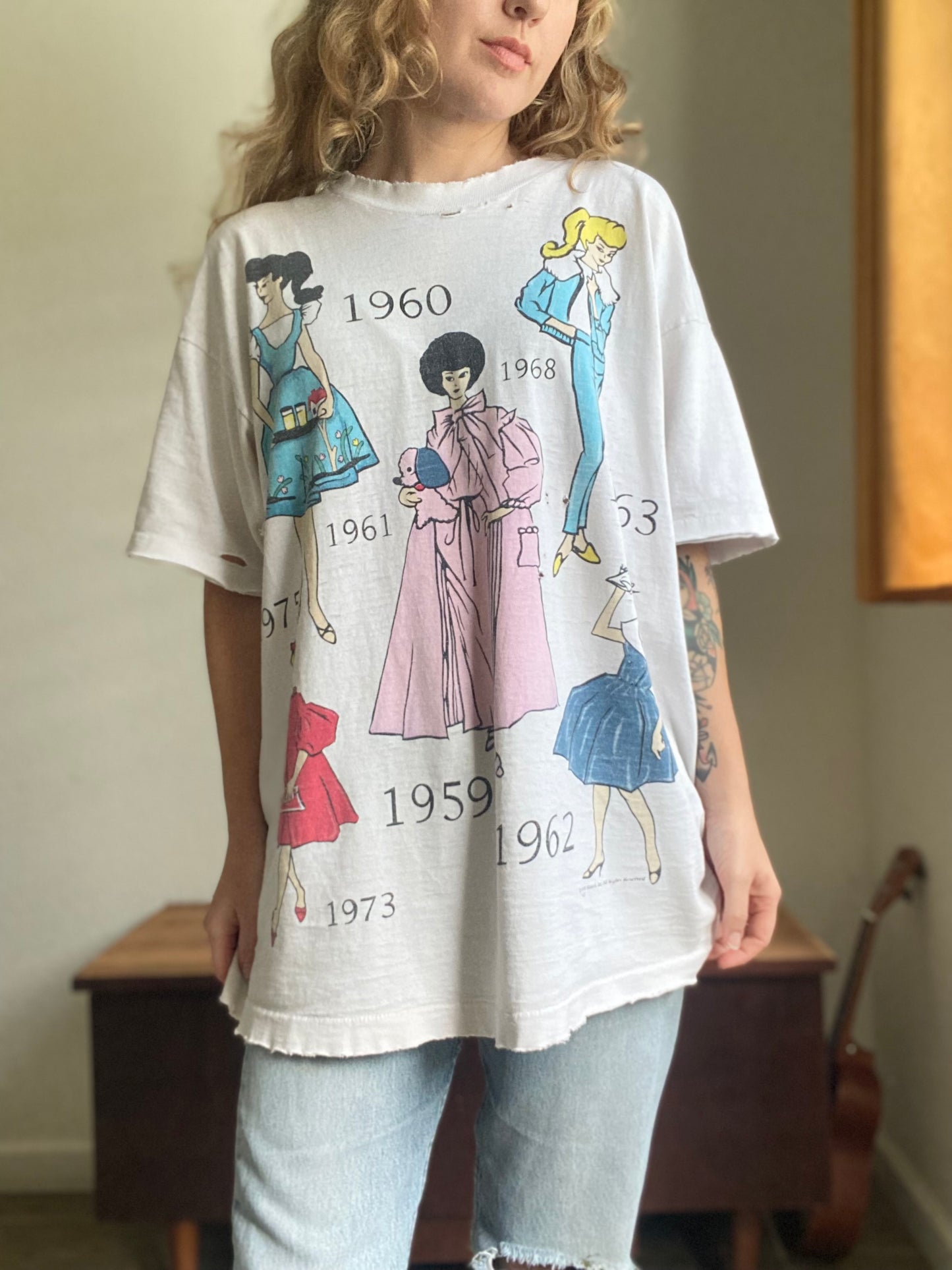 1990s Mattel Barbie 1995 Jerry Leigh T Shirt L/XL