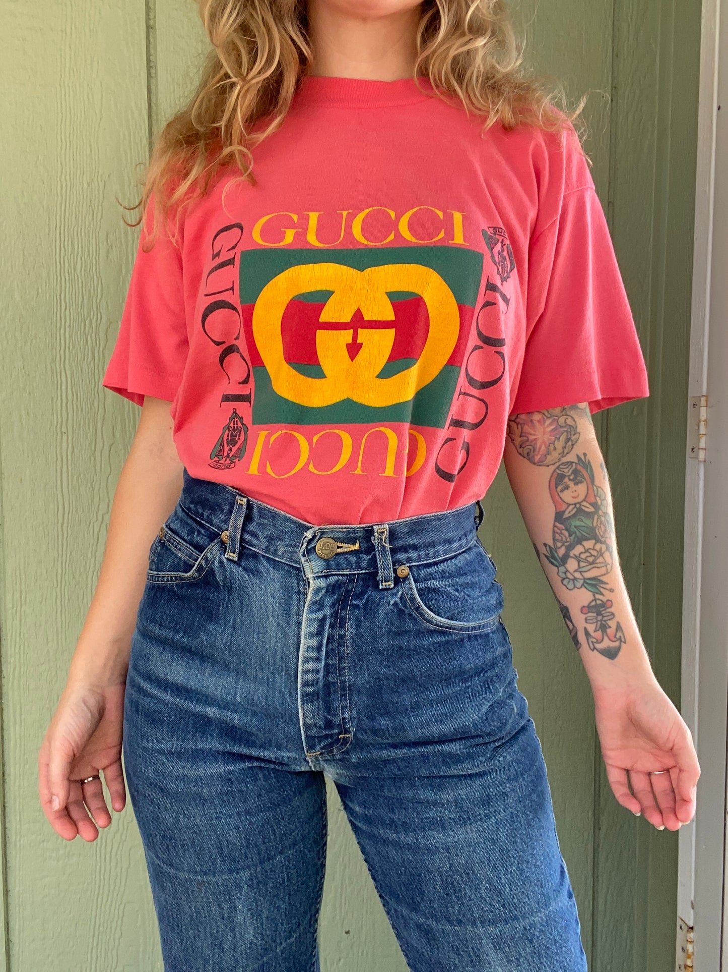 1980s Gucci Bootleg Tee