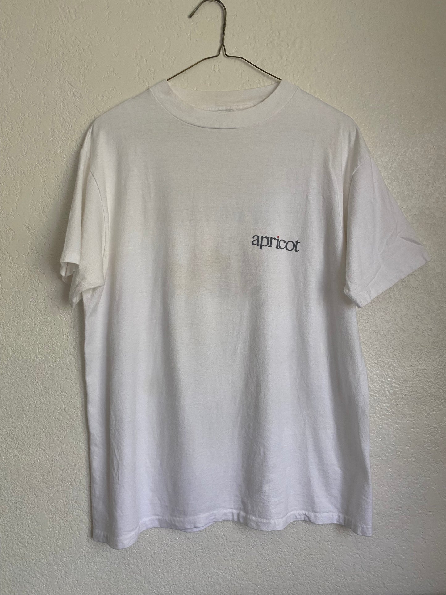 1990s Hanes Apricot Computers Electronic t shirt Large