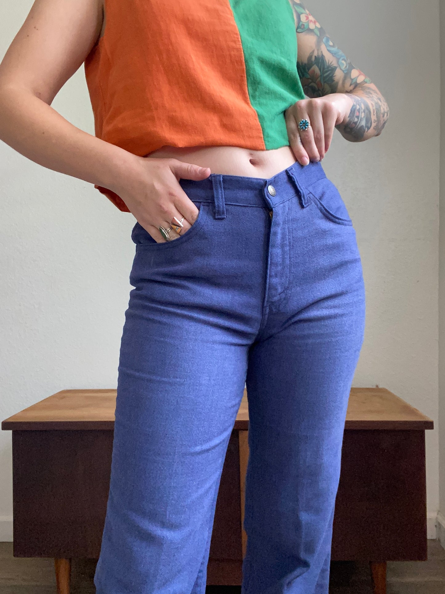 1970s Levi’s for Gals big E pants