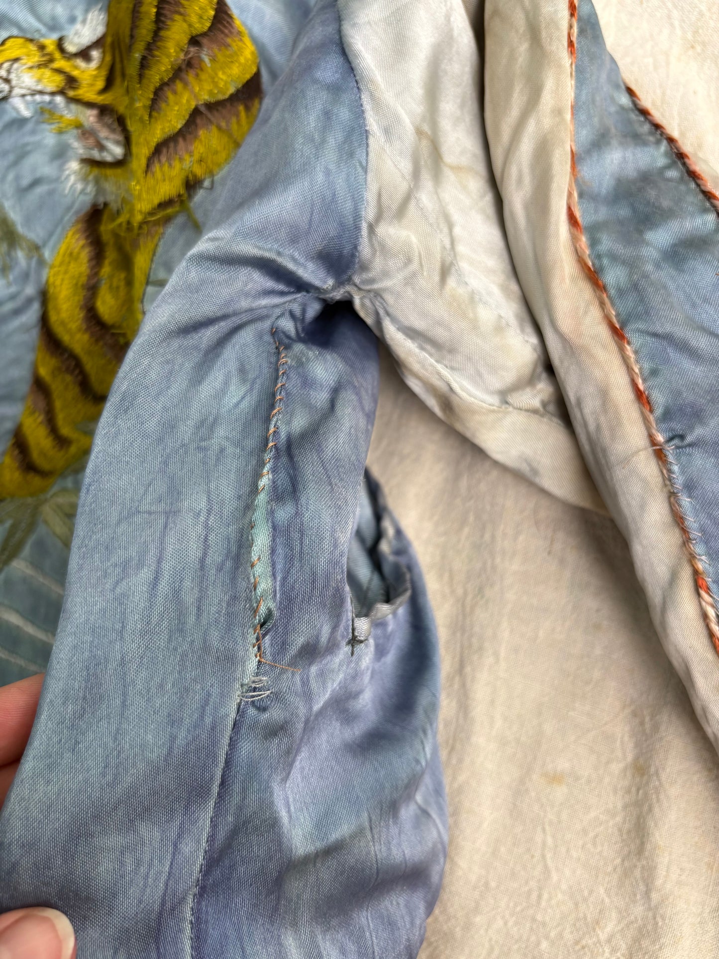 1940s WWII Sukajan Reversible Souvenir Jacket Kids Large or Women’s XS