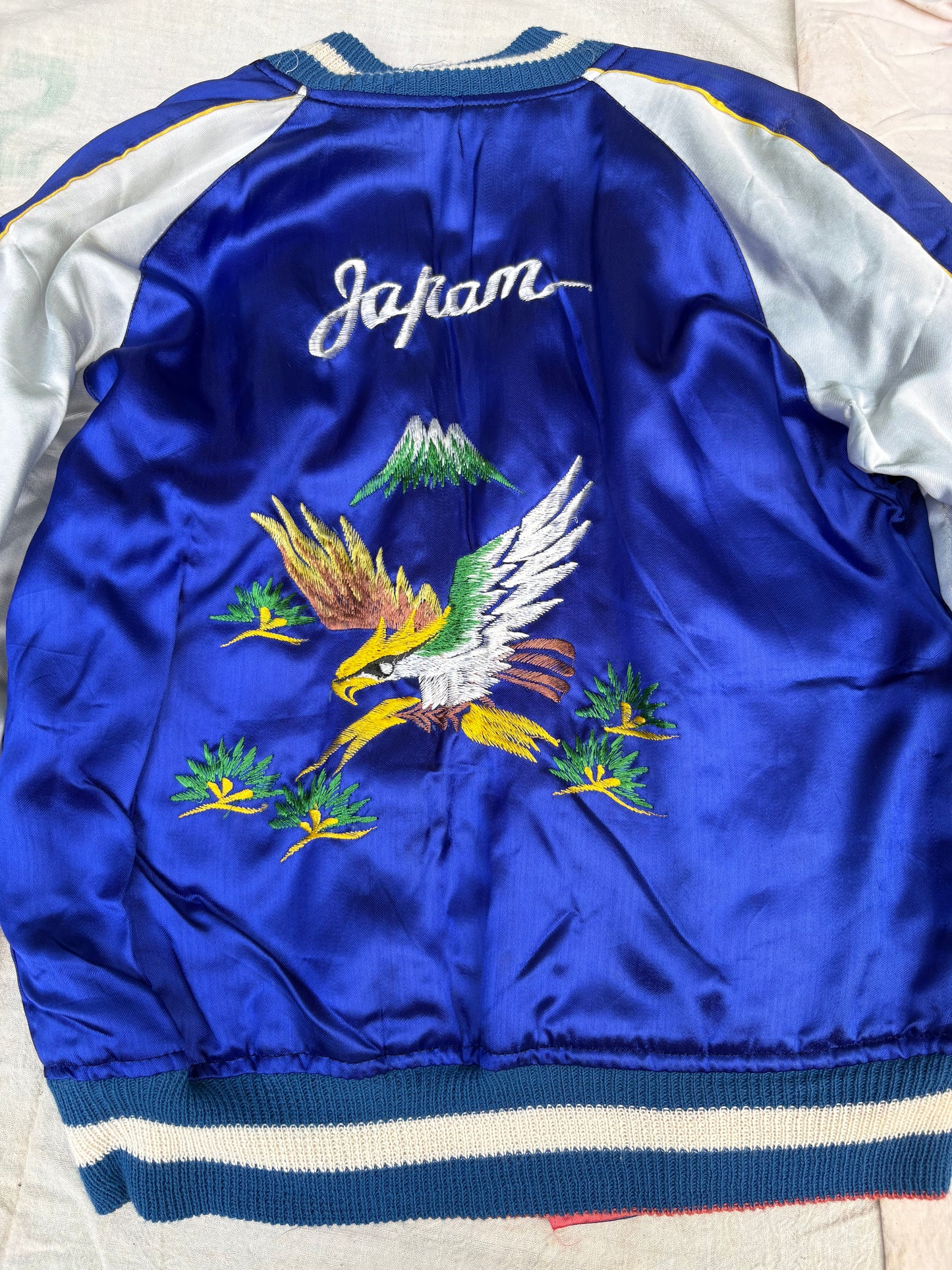 1950s Deadstock WWII Japan Reversible Bomber Jacket Size Small