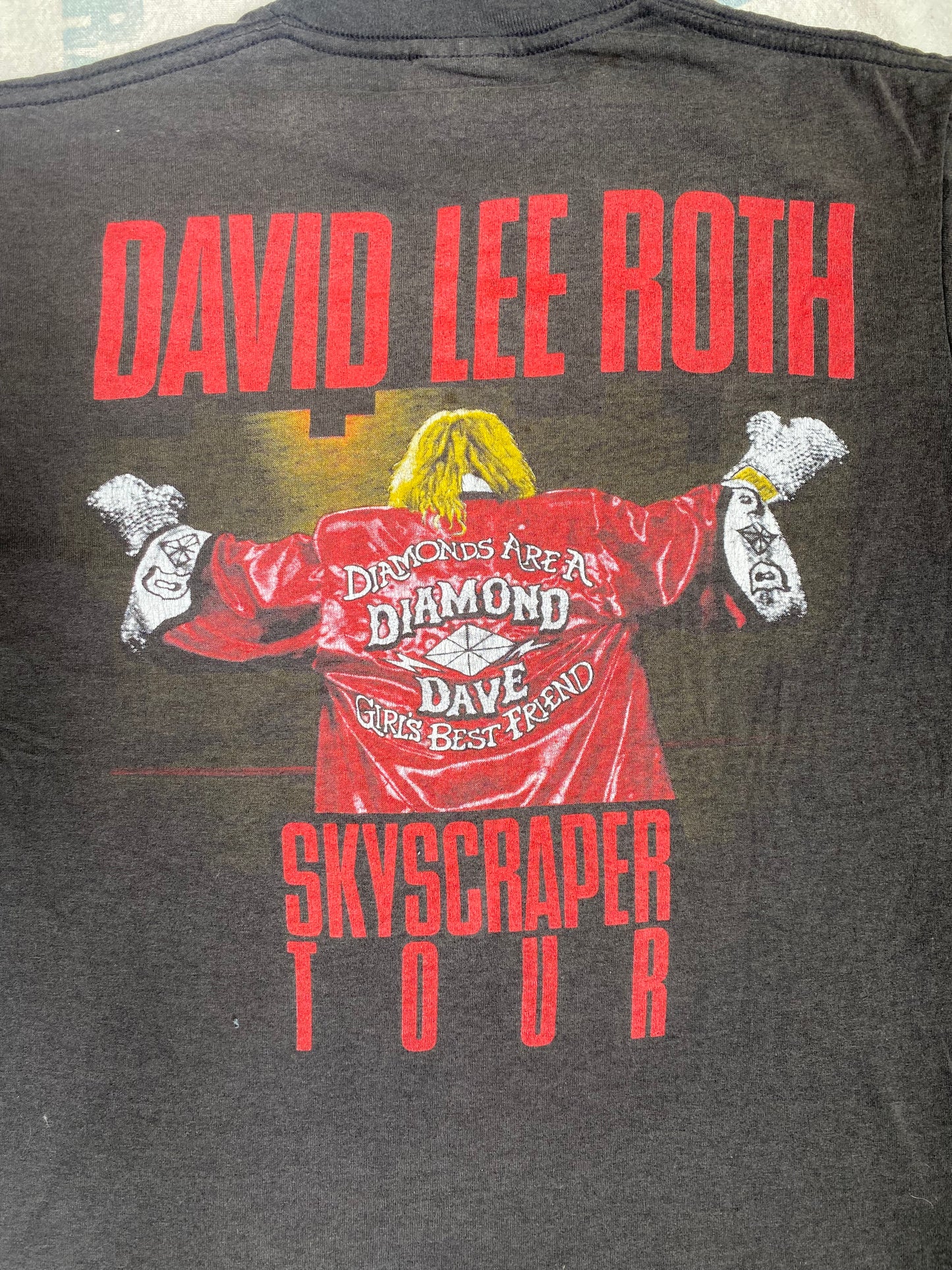 1988 David Lee Roth Skyscraper Tour T Shirt