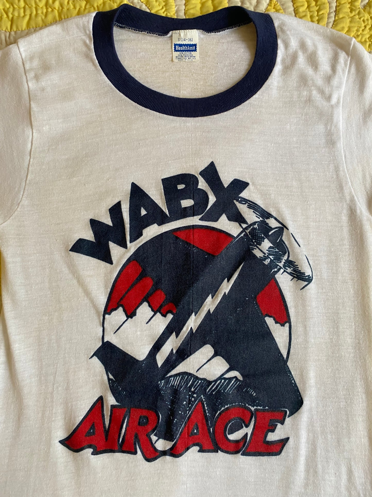 1960/70s “WABX Air Ace” T-Shirt