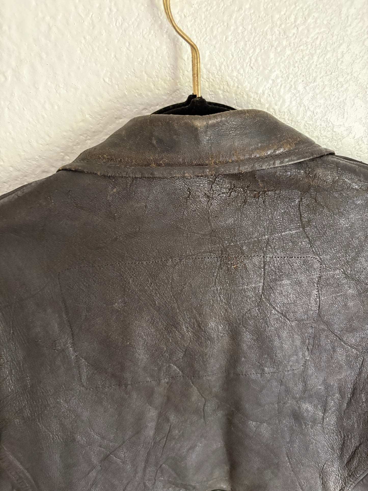 1950s Hercules Leather Jacket Small Medium