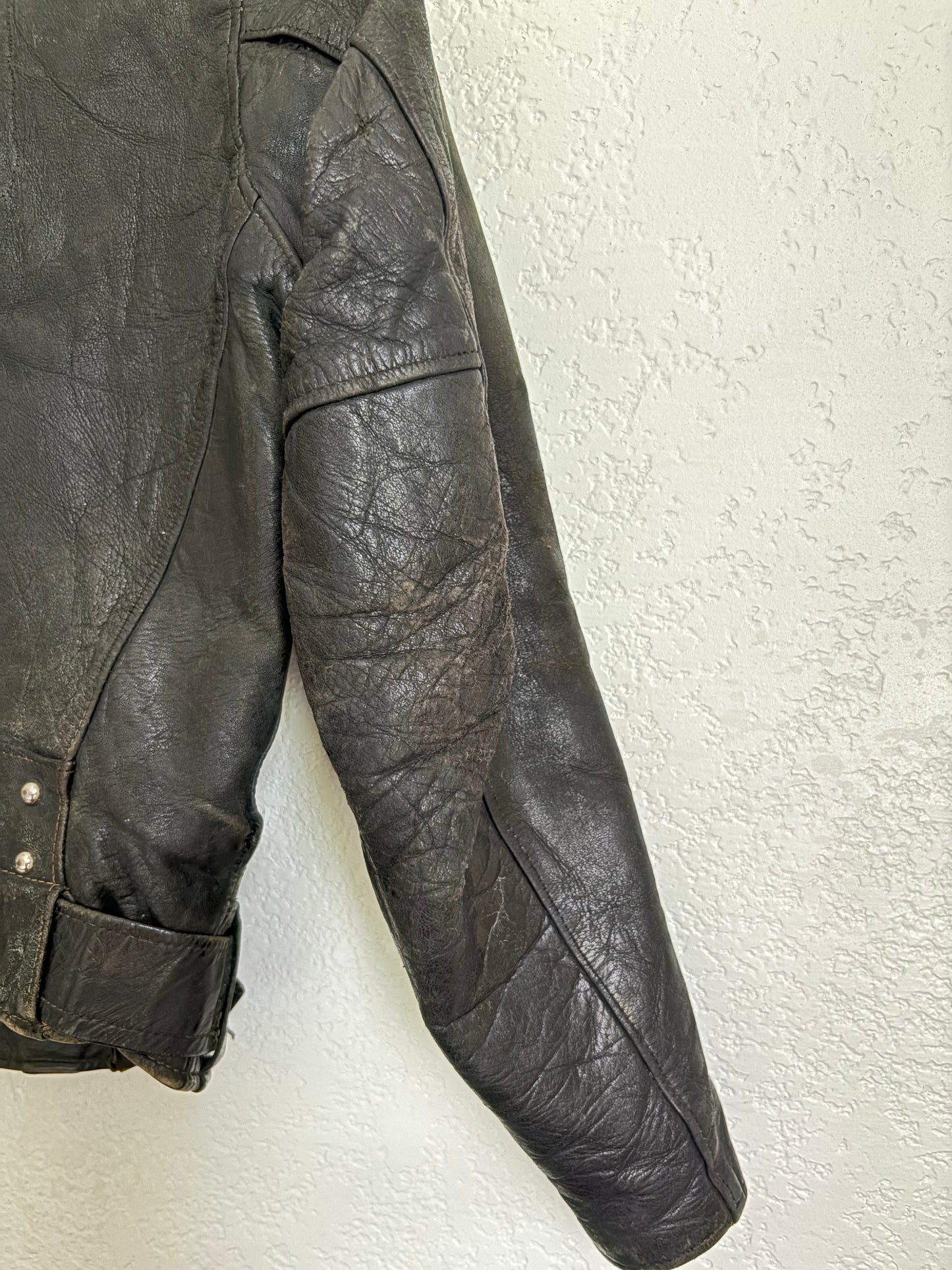1950s Hercules Leather Jacket Small Medium