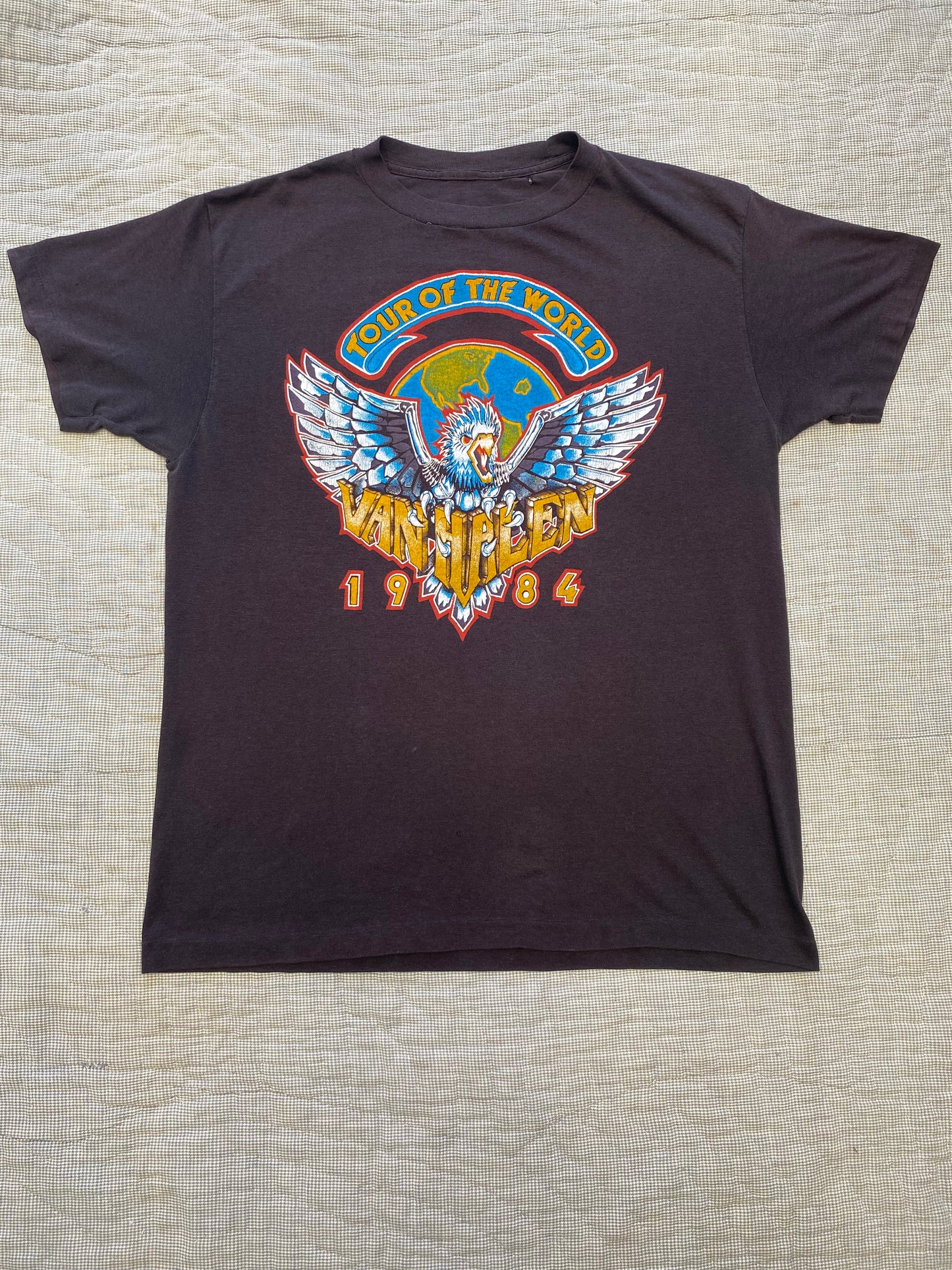 1984 Van Halen Concert Tee