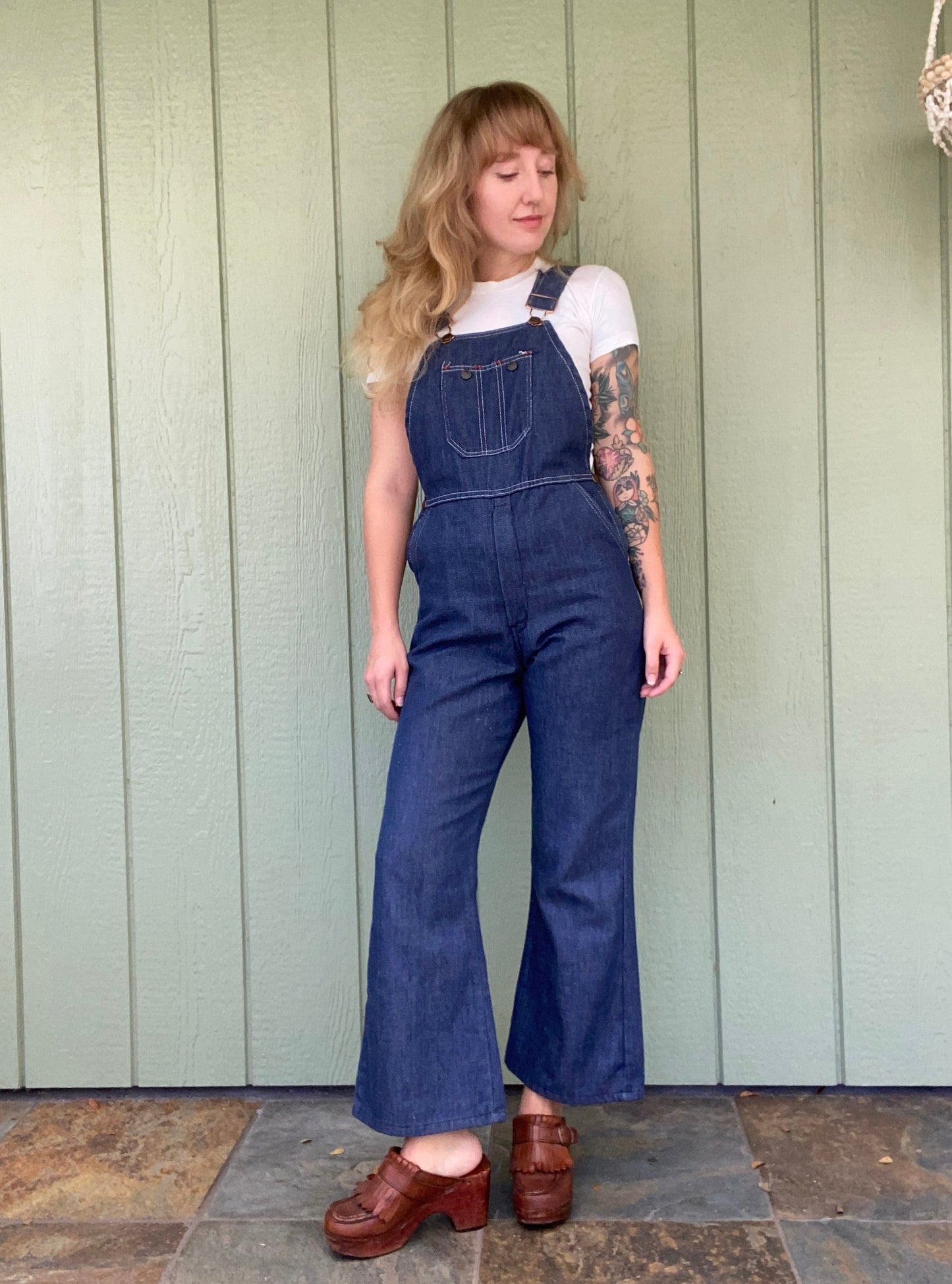 1970s JCPenney Bob Overalls Jumpsuit