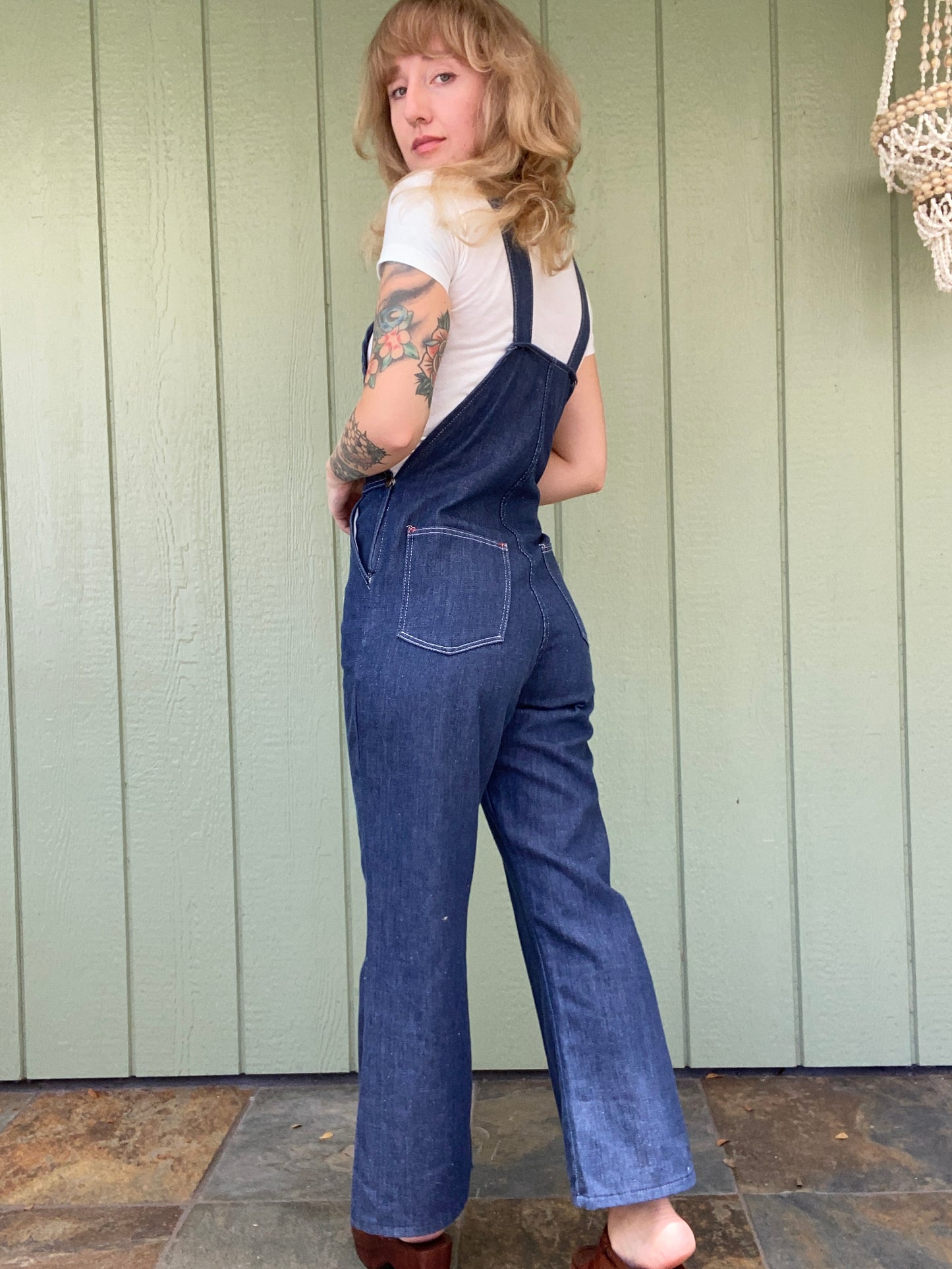 1970s JCPenney Bob Overalls Jumpsuit