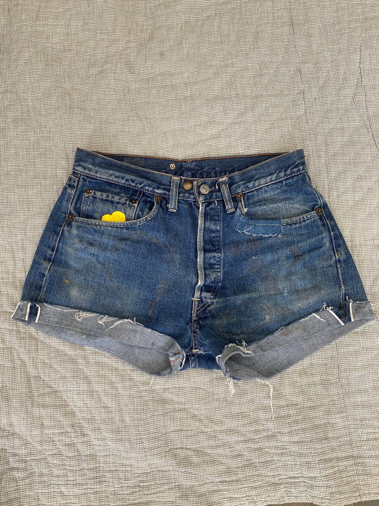 1960s Selvedge Levi’s cut off shorts