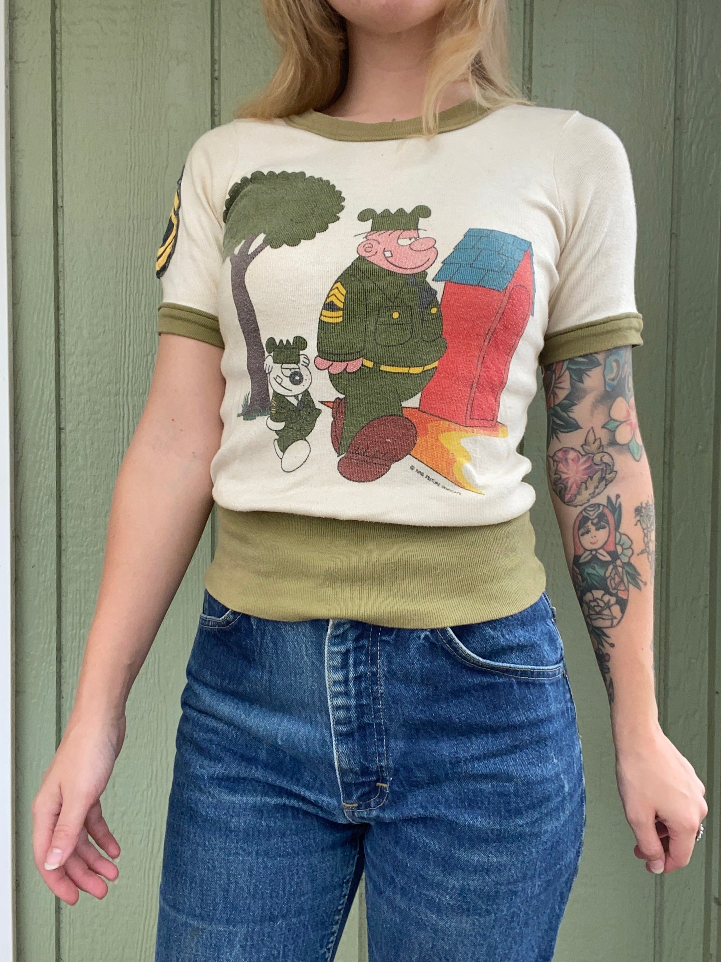 1960s Beetle Bailey Cartoon Tee