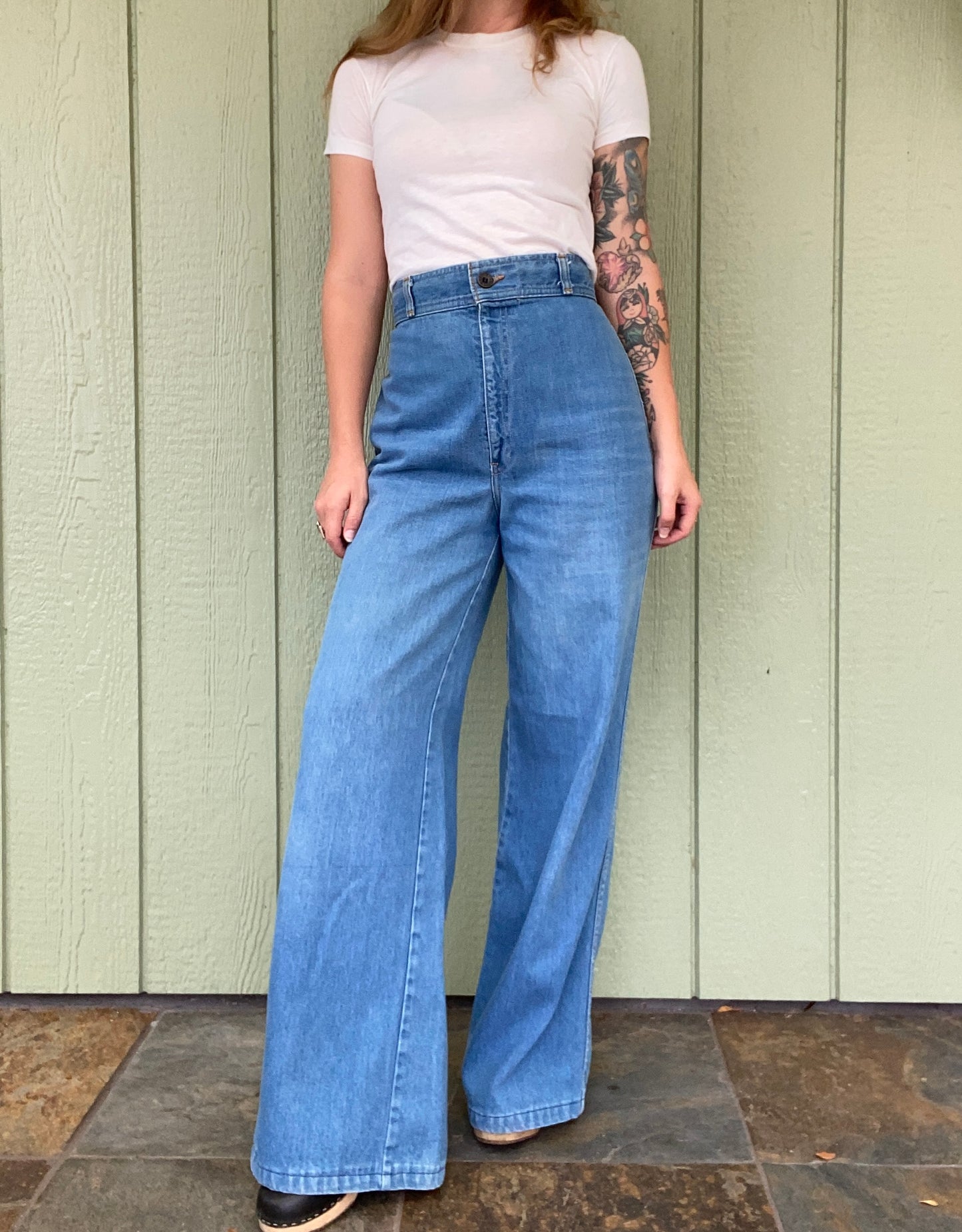 1970s Levi’s Wide Leg Jeans