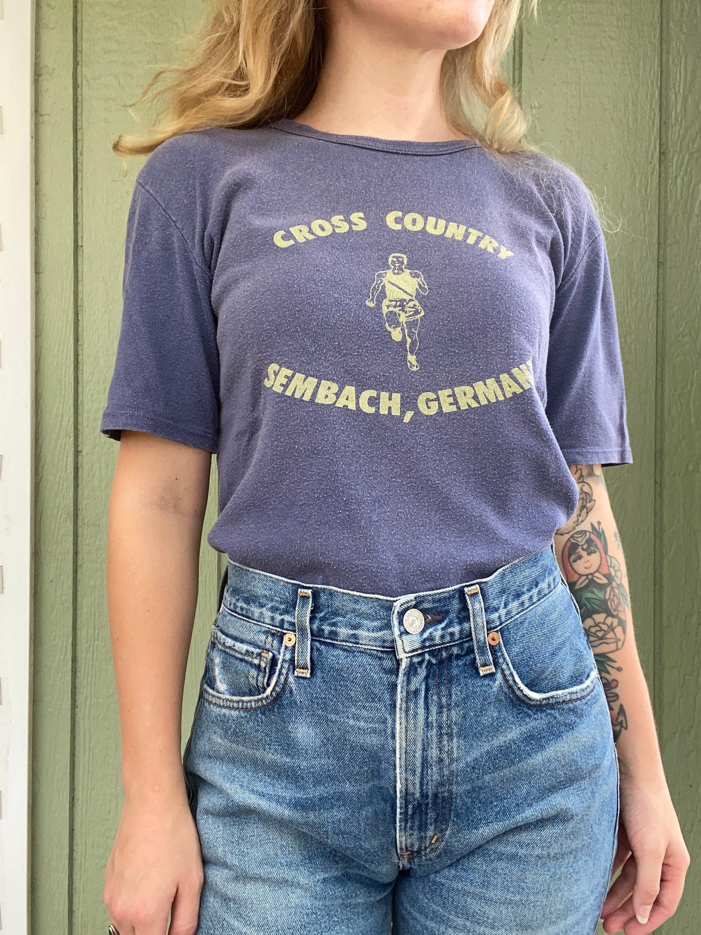 1970s Sembach, Germany Cross Country Tee