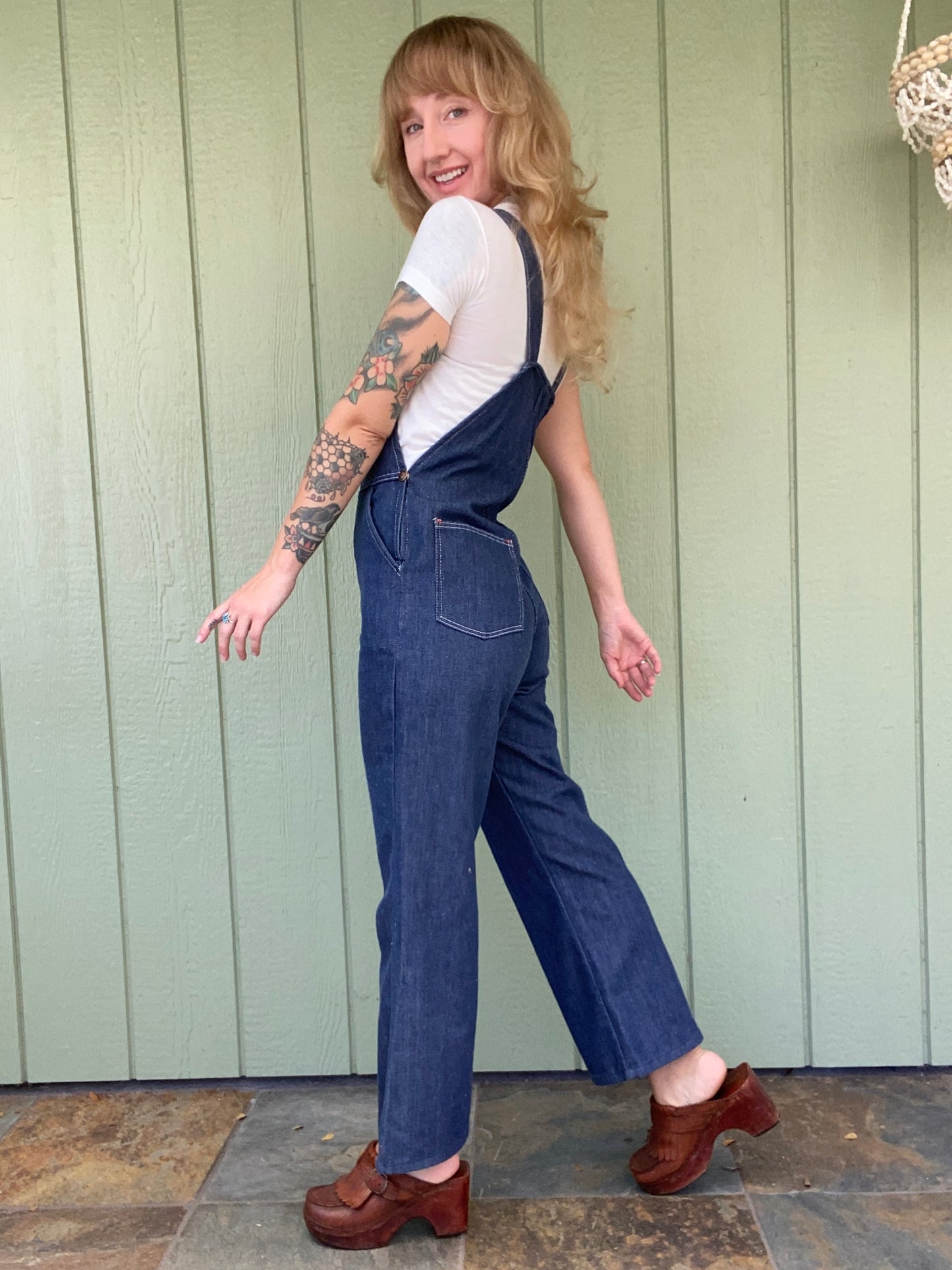 1970s JCPenney Bob Overalls Jumpsuit