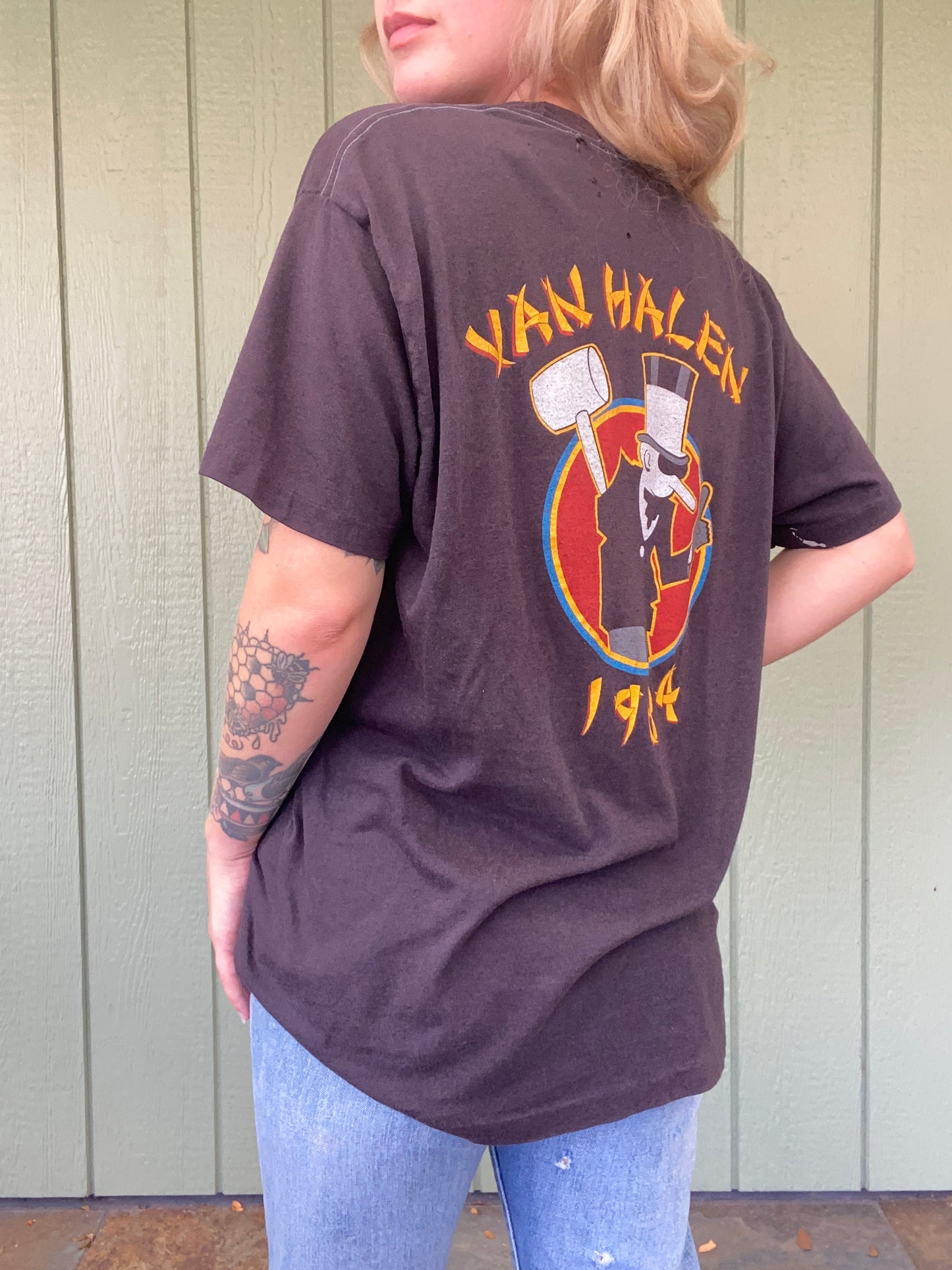 1984 Van Halen Concert Tee