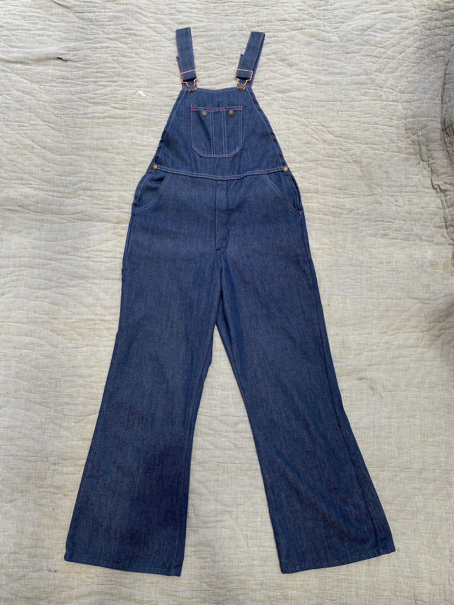 1970s JCPenney Bob Overalls Jumpsuit