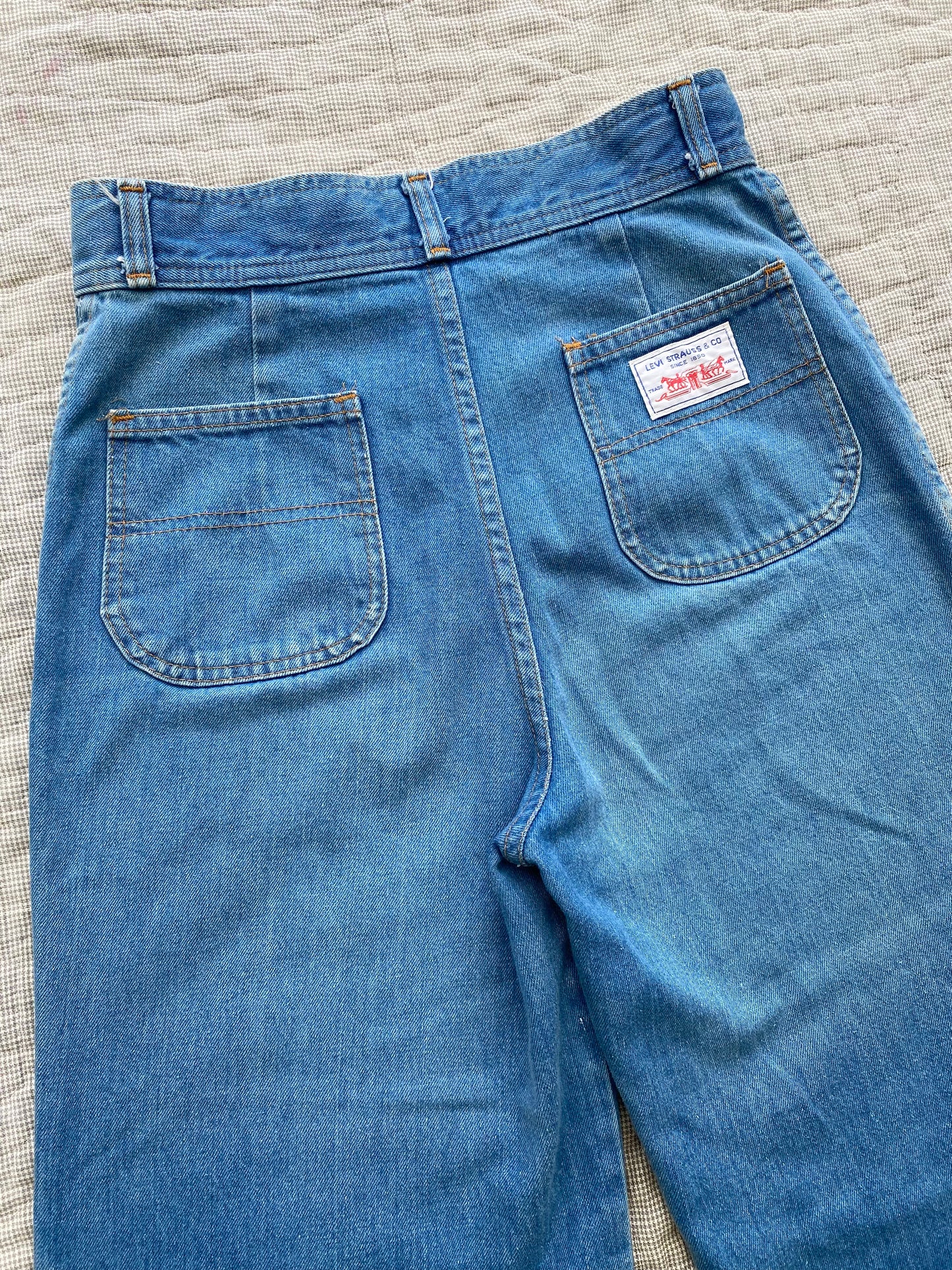 1970s Levi’s Wide Leg Jeans