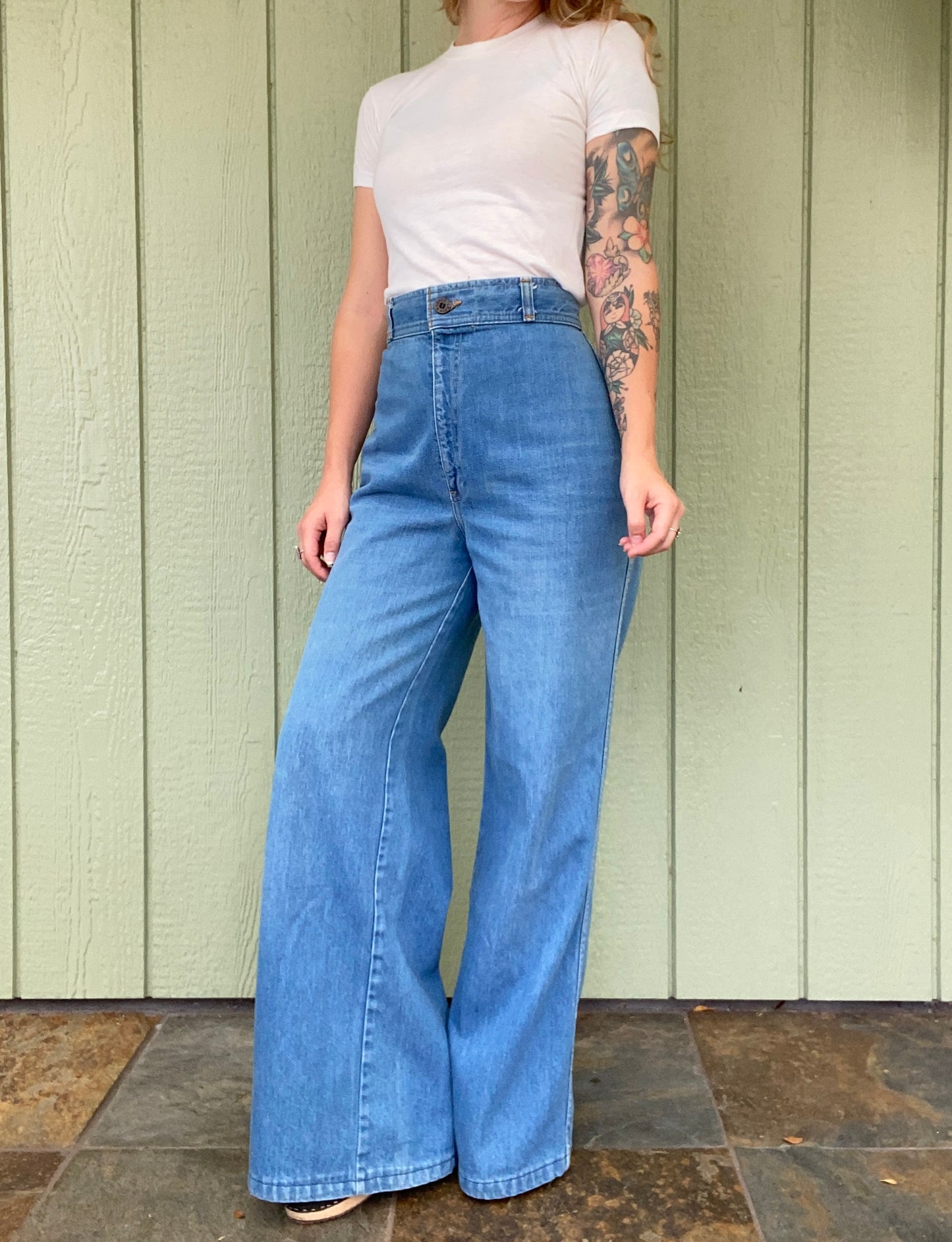 1970s Levi’s Wide Leg Jeans