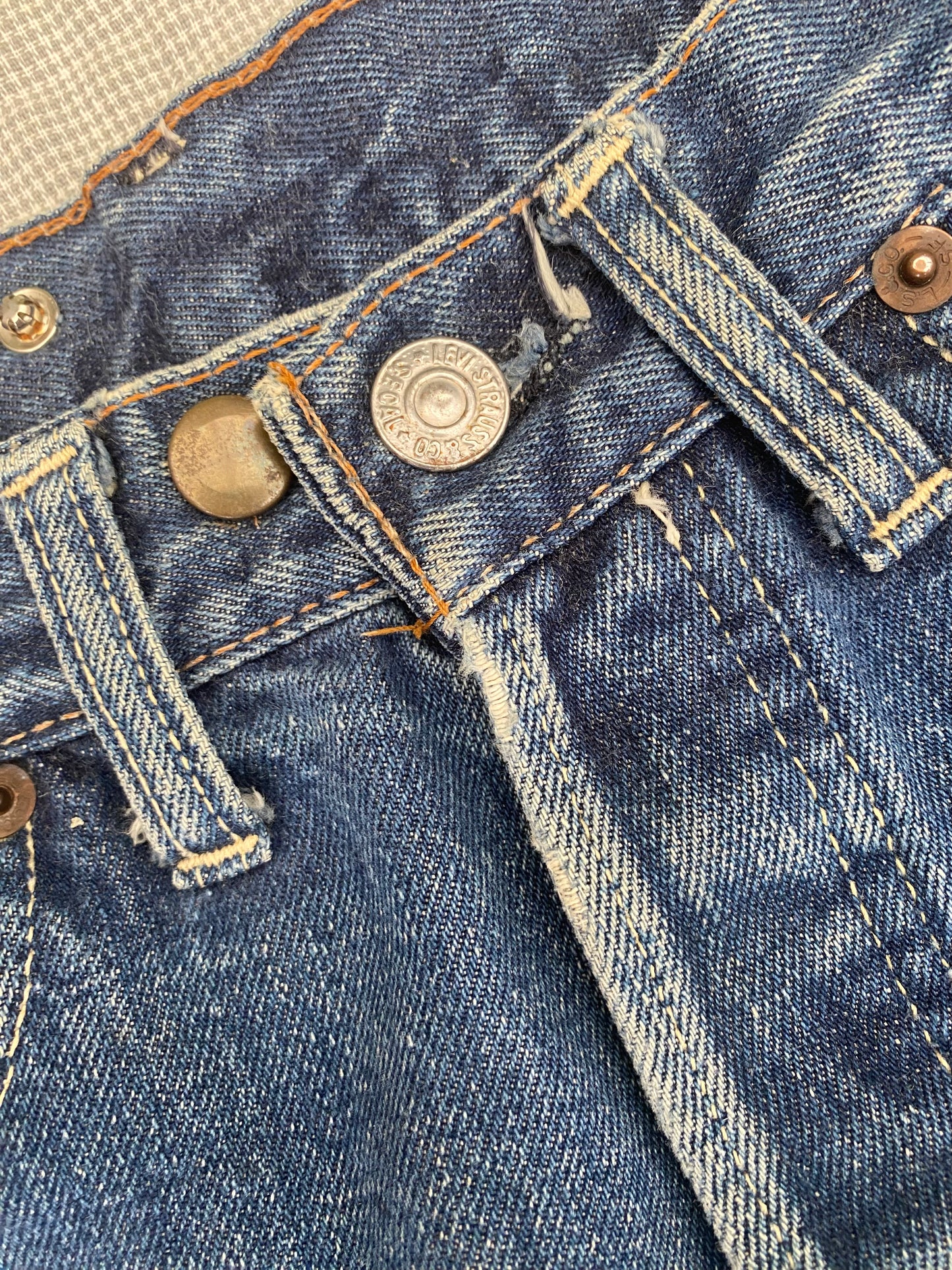 1960s Selvedge Levi’s cut off shorts