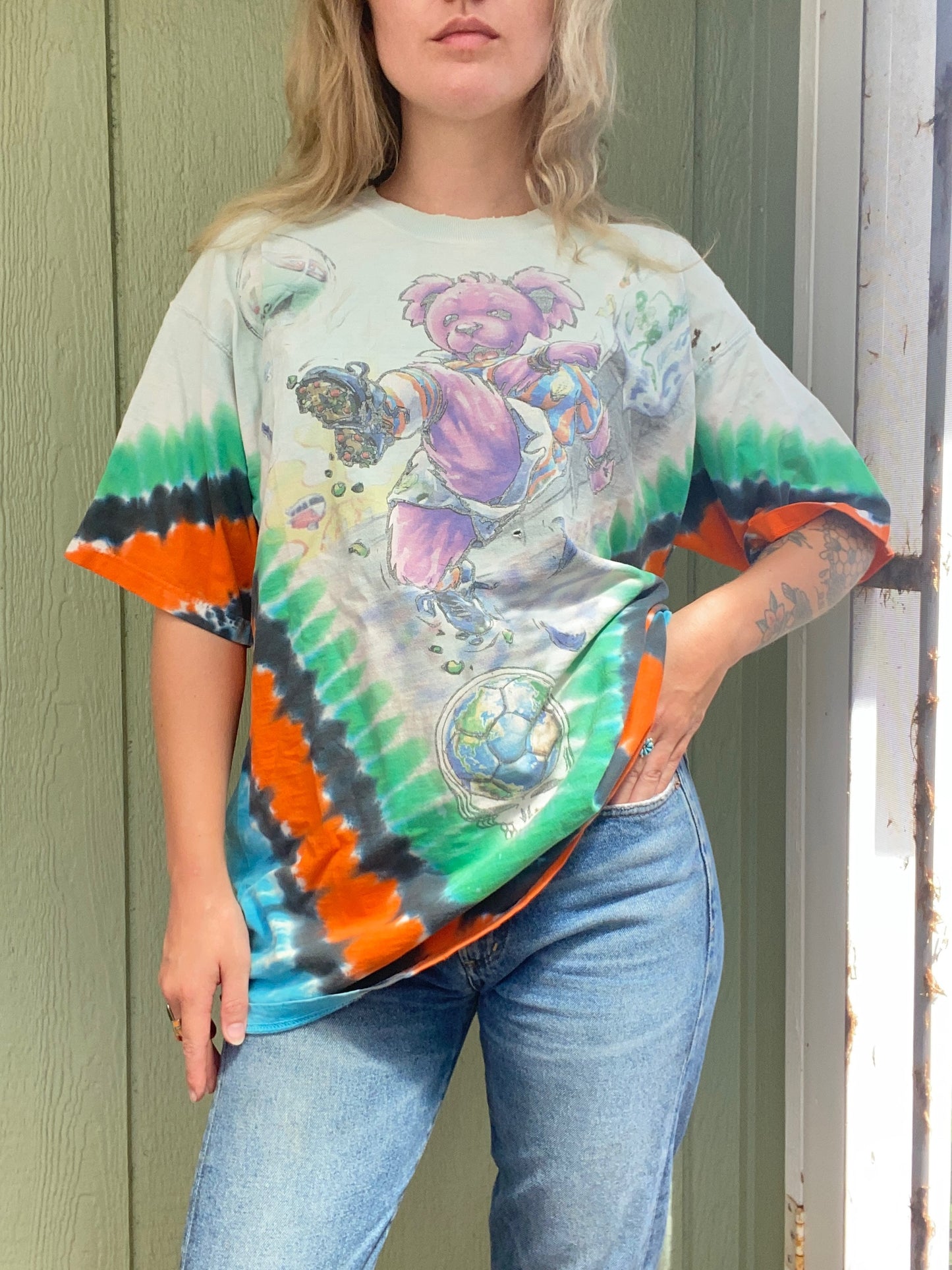 1997 Grateful Dead Tye Dye Soccer Shirt