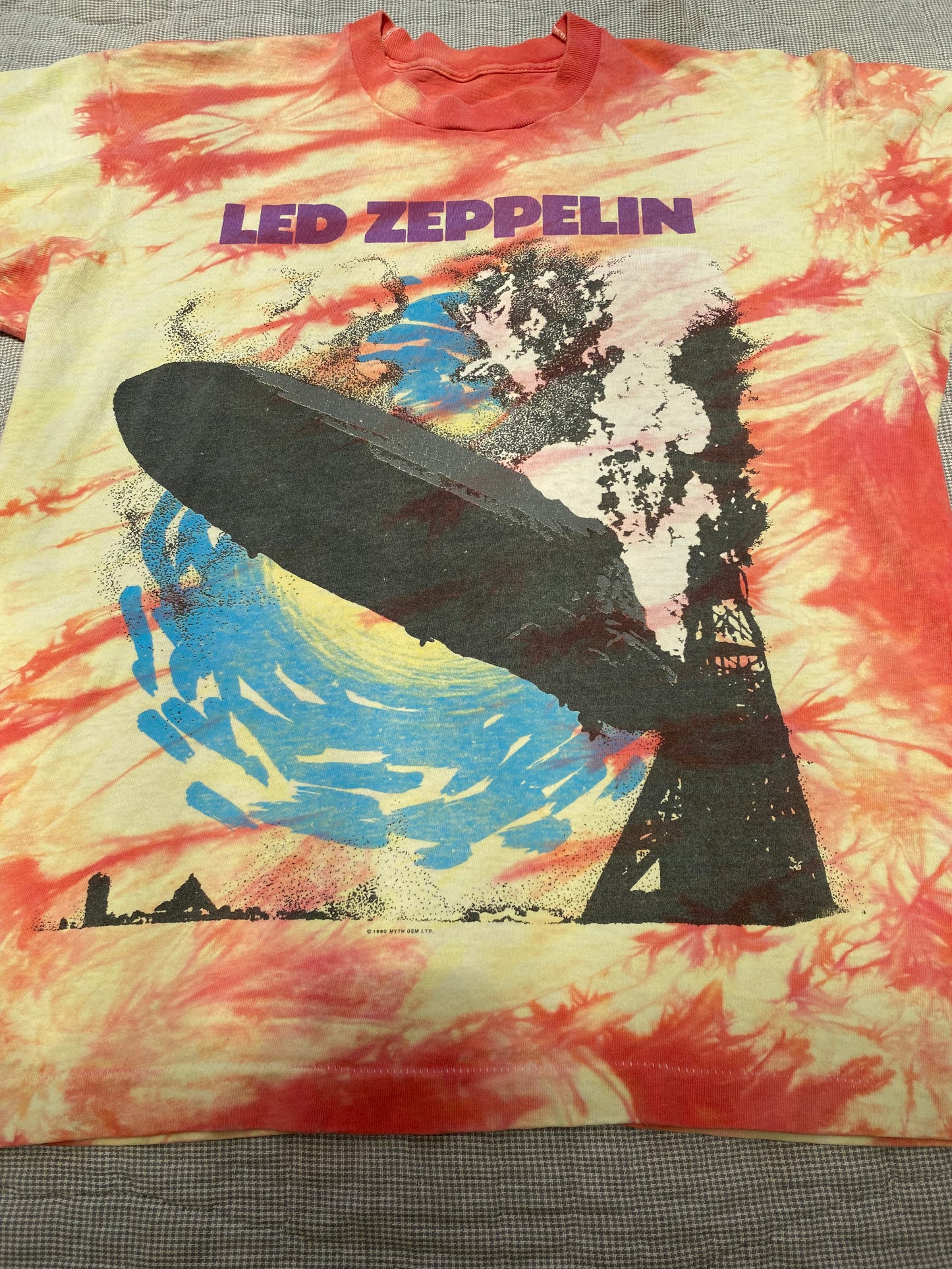 1990 Led Zeppelin Tye Dye Tee