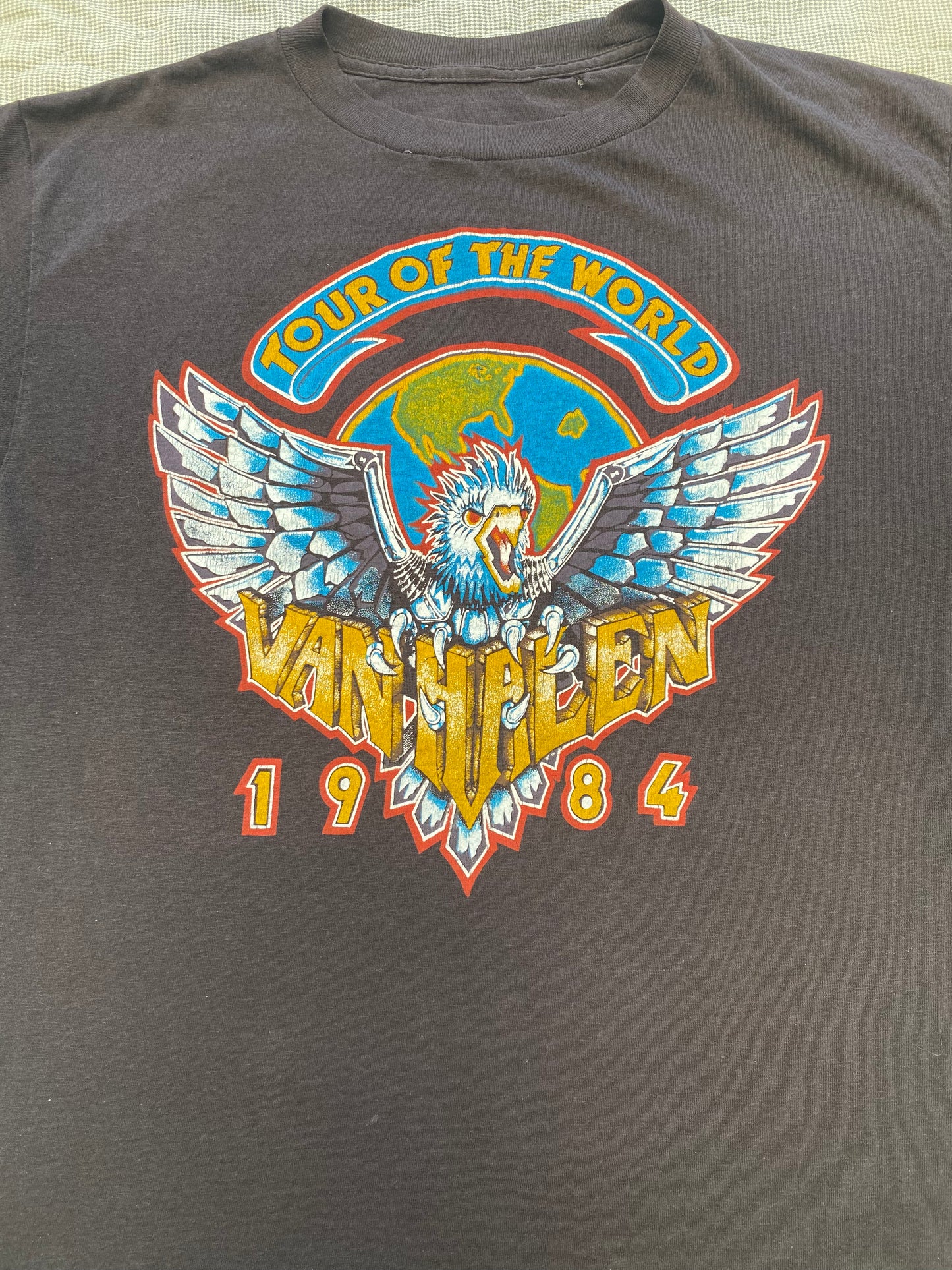 1984 Van Halen Concert Tee