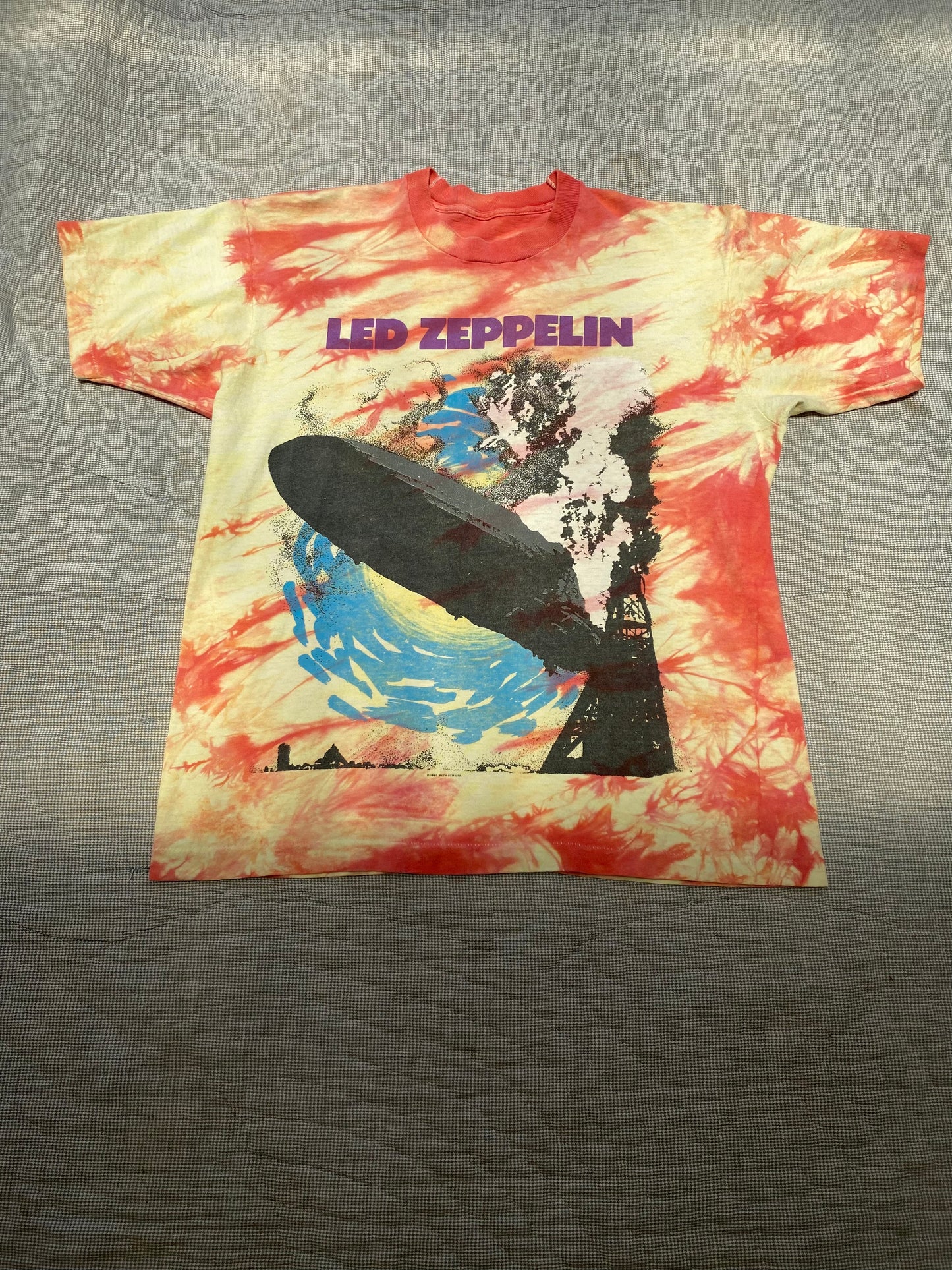 1990 Led Zeppelin Tye Dye Tee