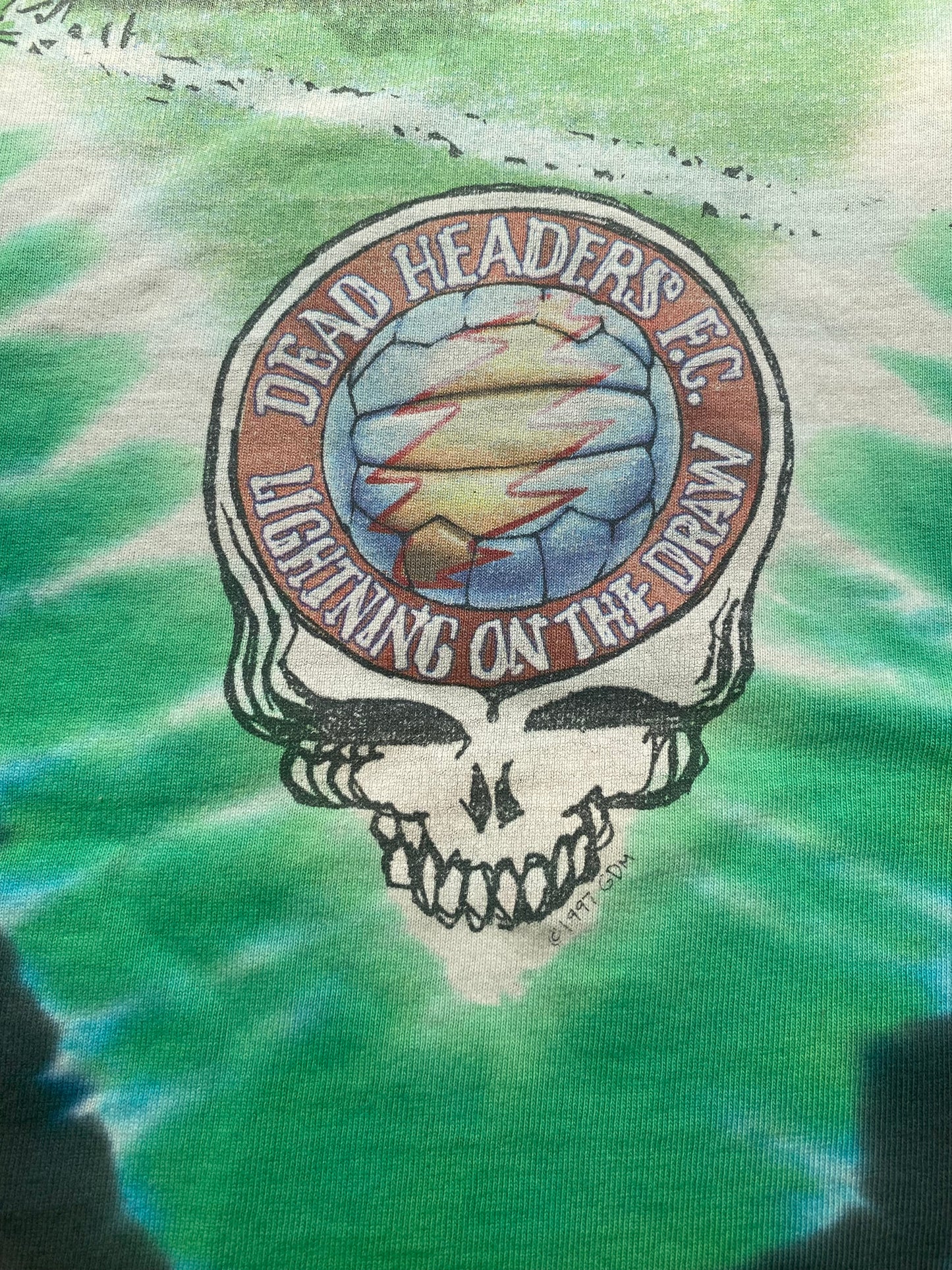 1997 Grateful Dead Tye Dye Soccer Shirt