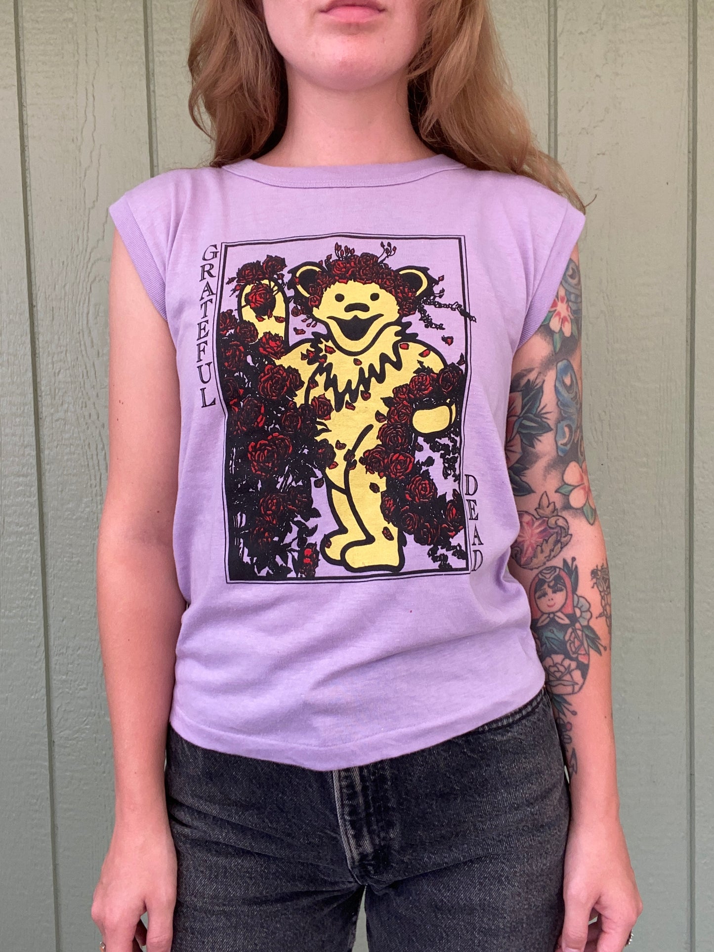 1980s deadstock Grateful Dead bootleg concert tank