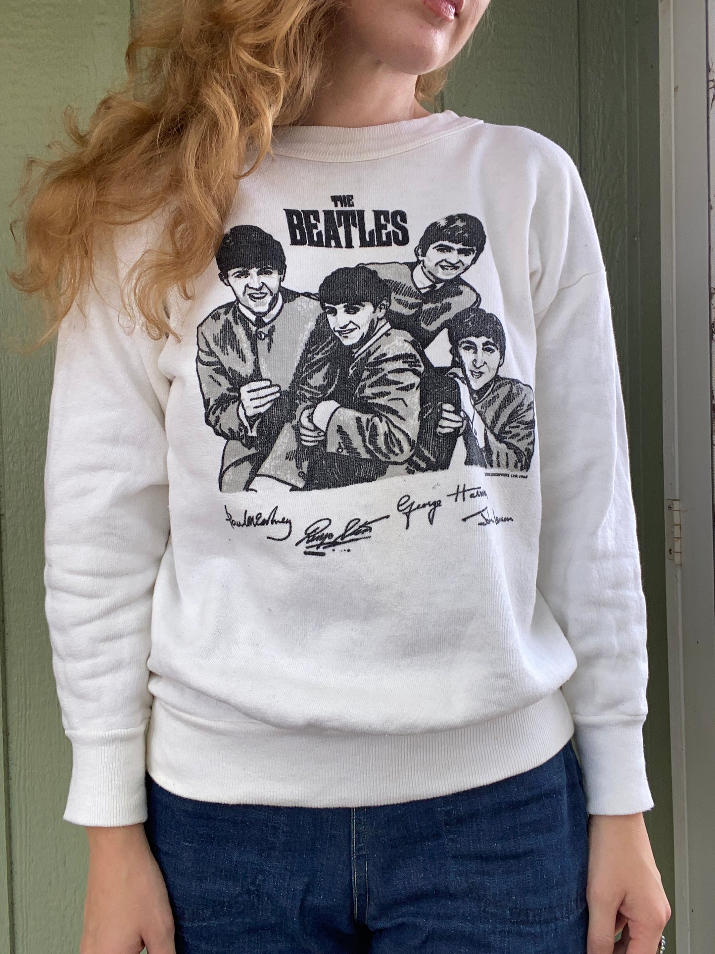 1963 Nems Enterprises The Beatles sweatshirt