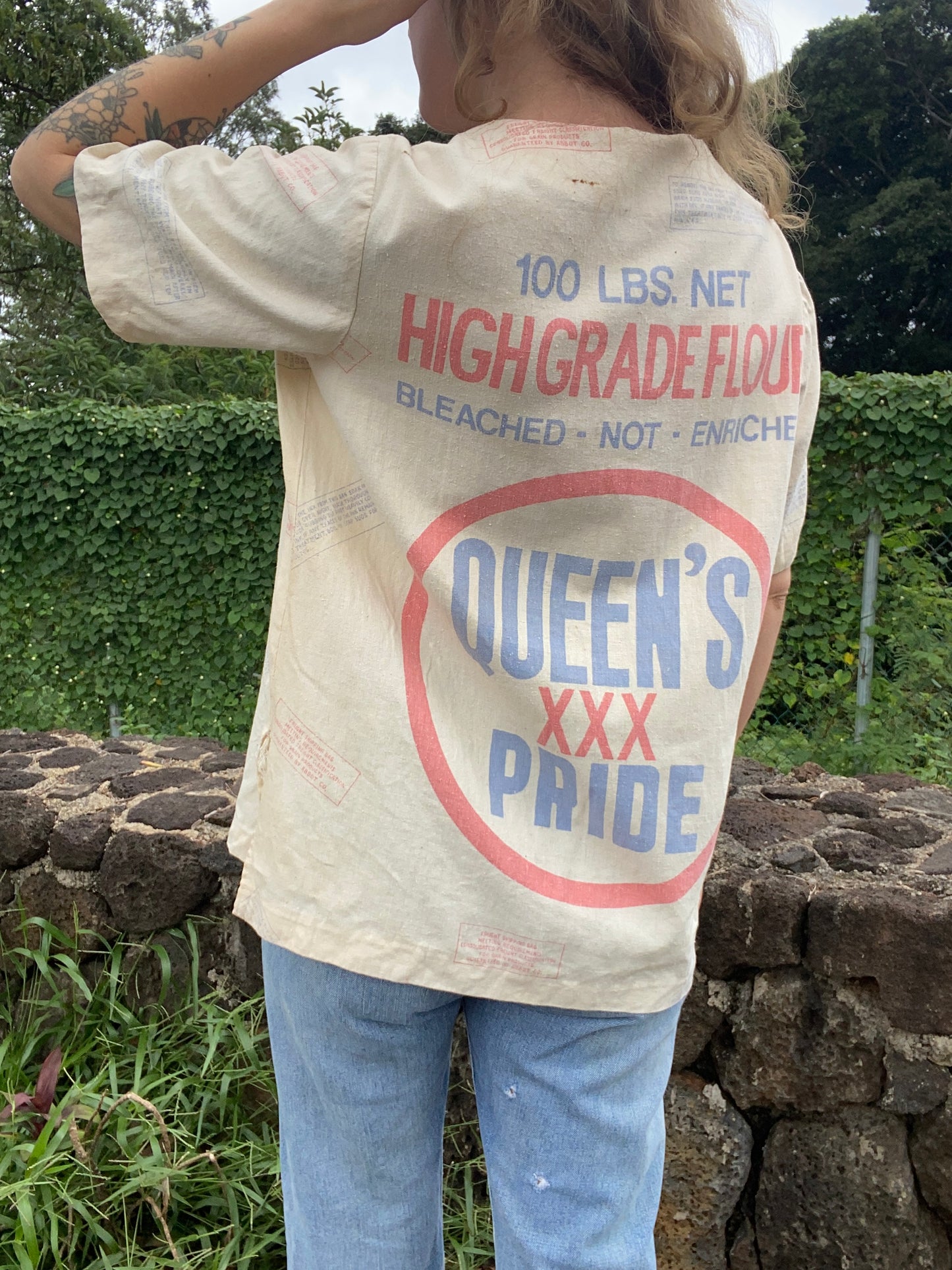 Queen’s Pride Flour Sack Blouse