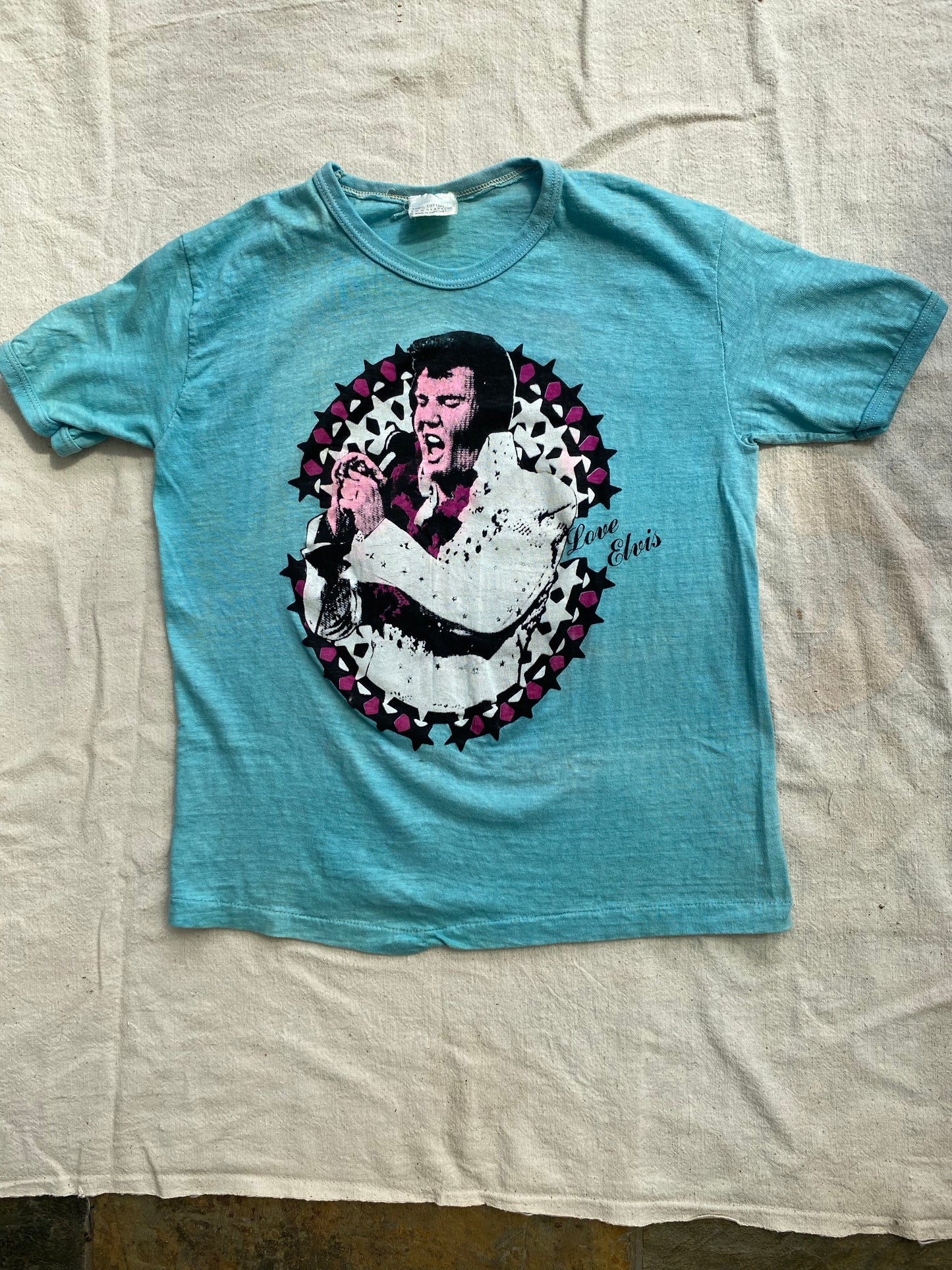 1970s Love Elvis t shirt #7