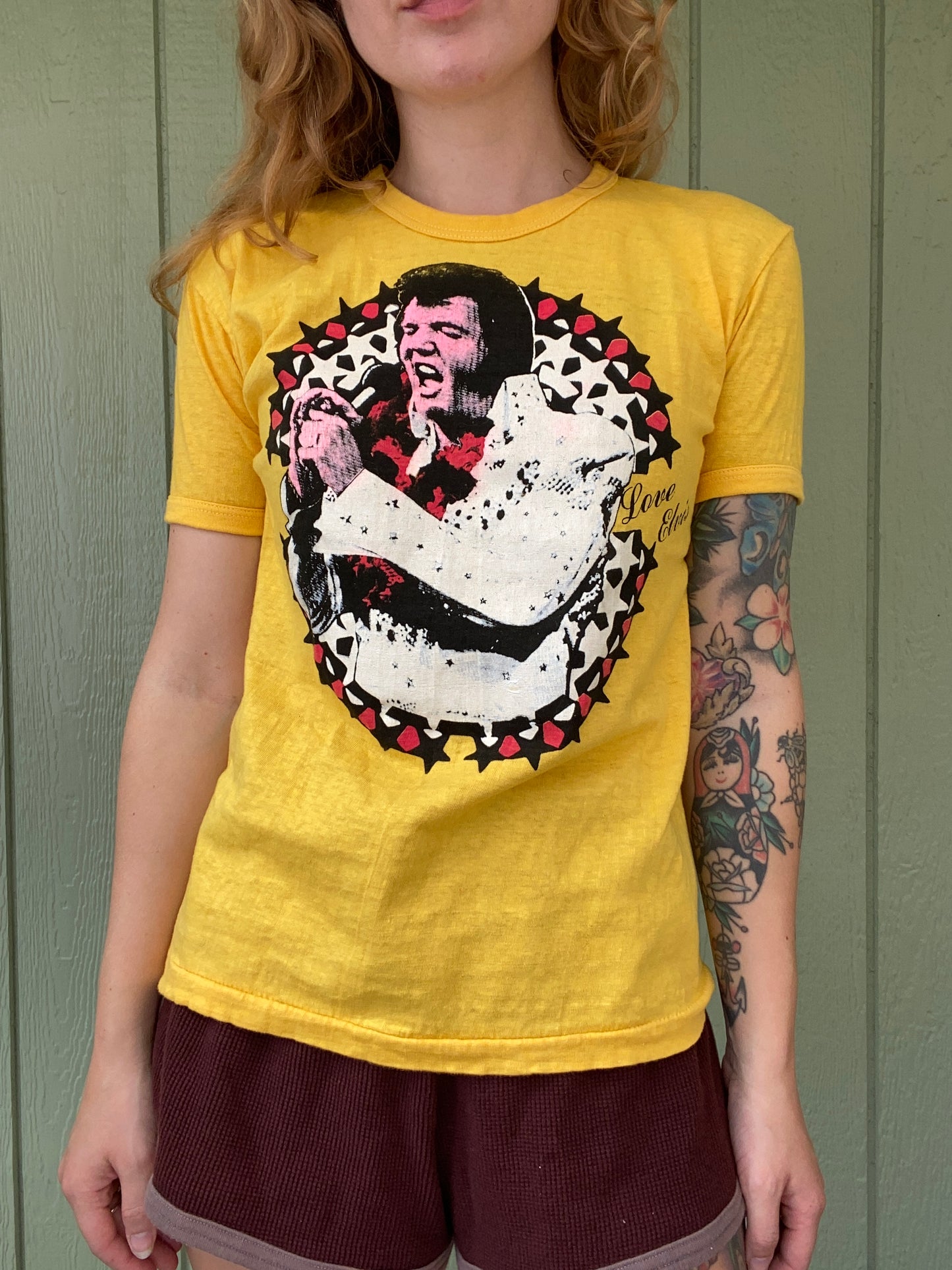 1970s Love Elvis t shirt #9