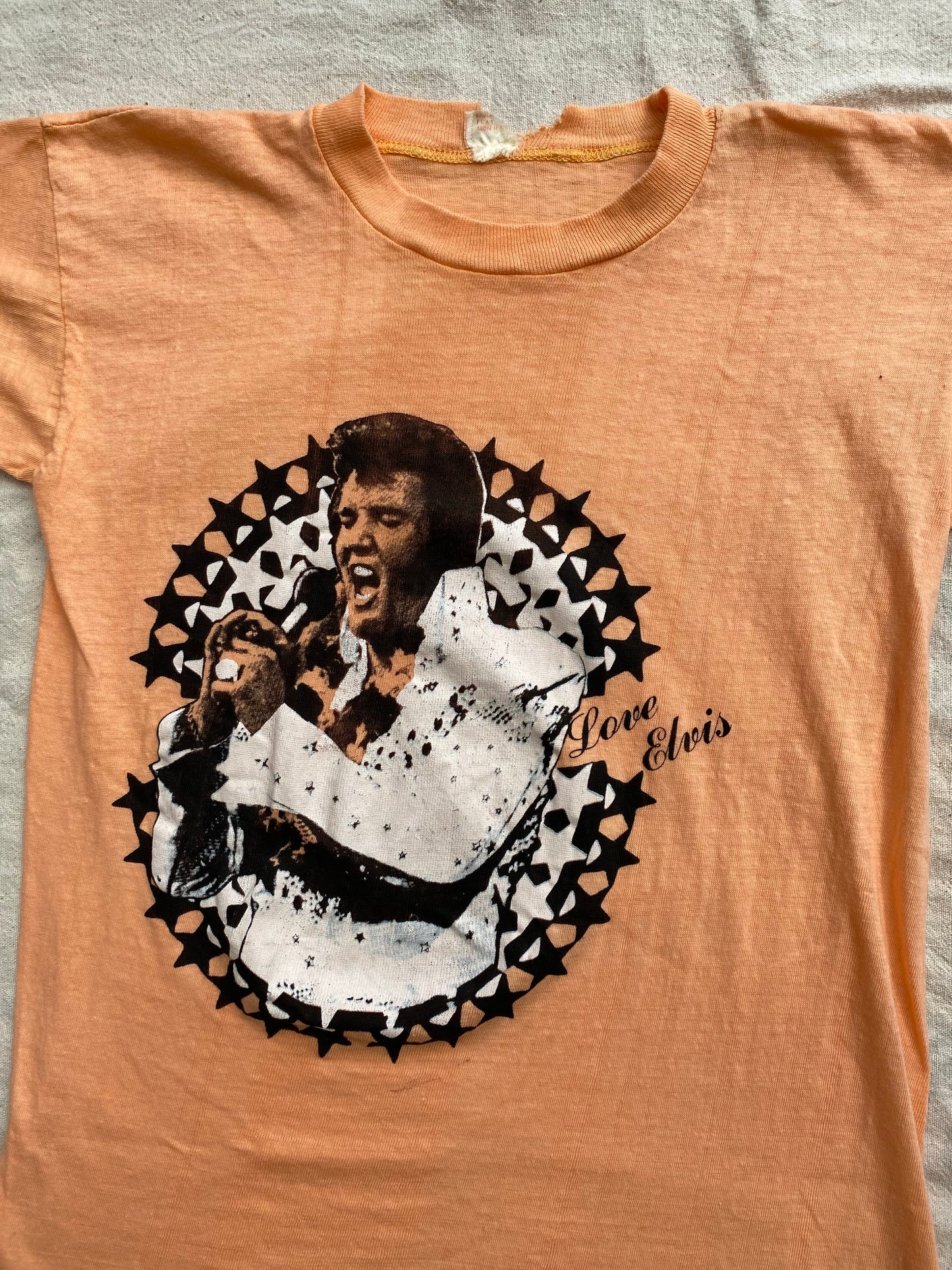 1970s Love Elvis t shirt #6