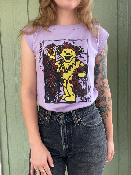 1980s deadstock Grateful Dead bootleg concert tank