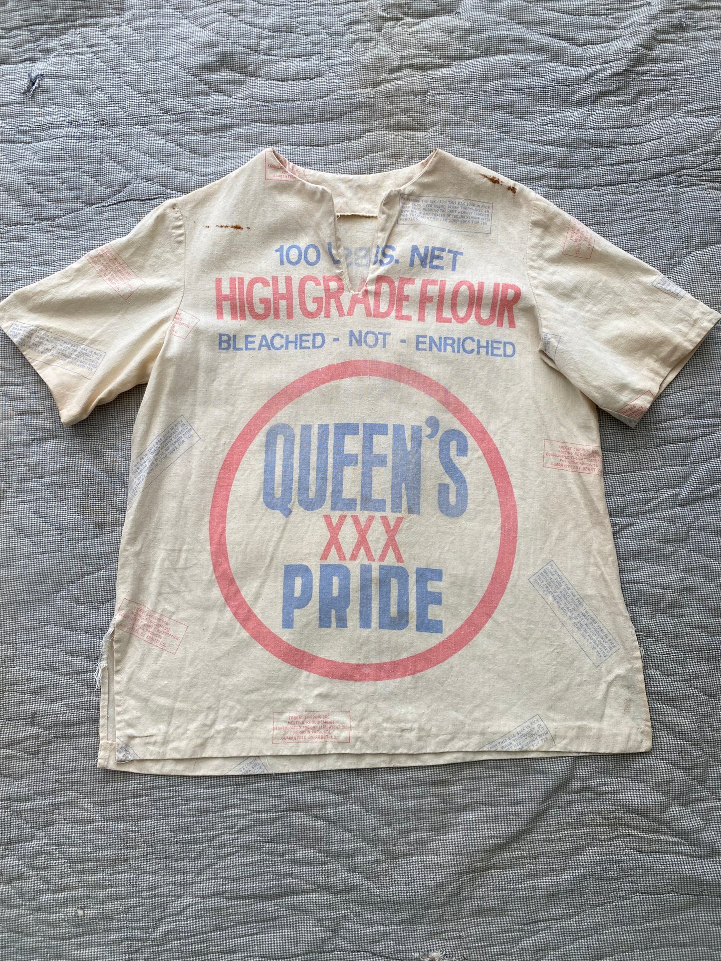 Queen’s Pride Flour Sack Blouse