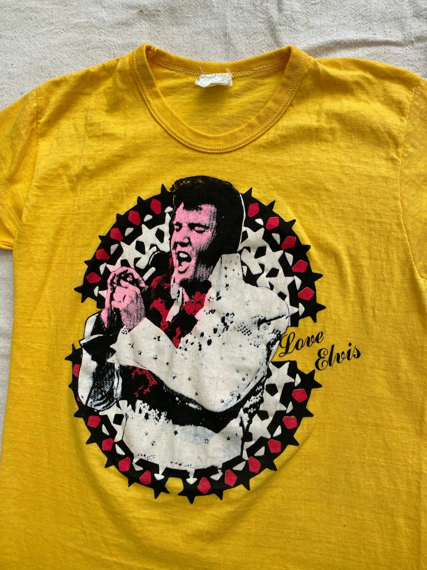 1970s Love Elvis t shirt #5