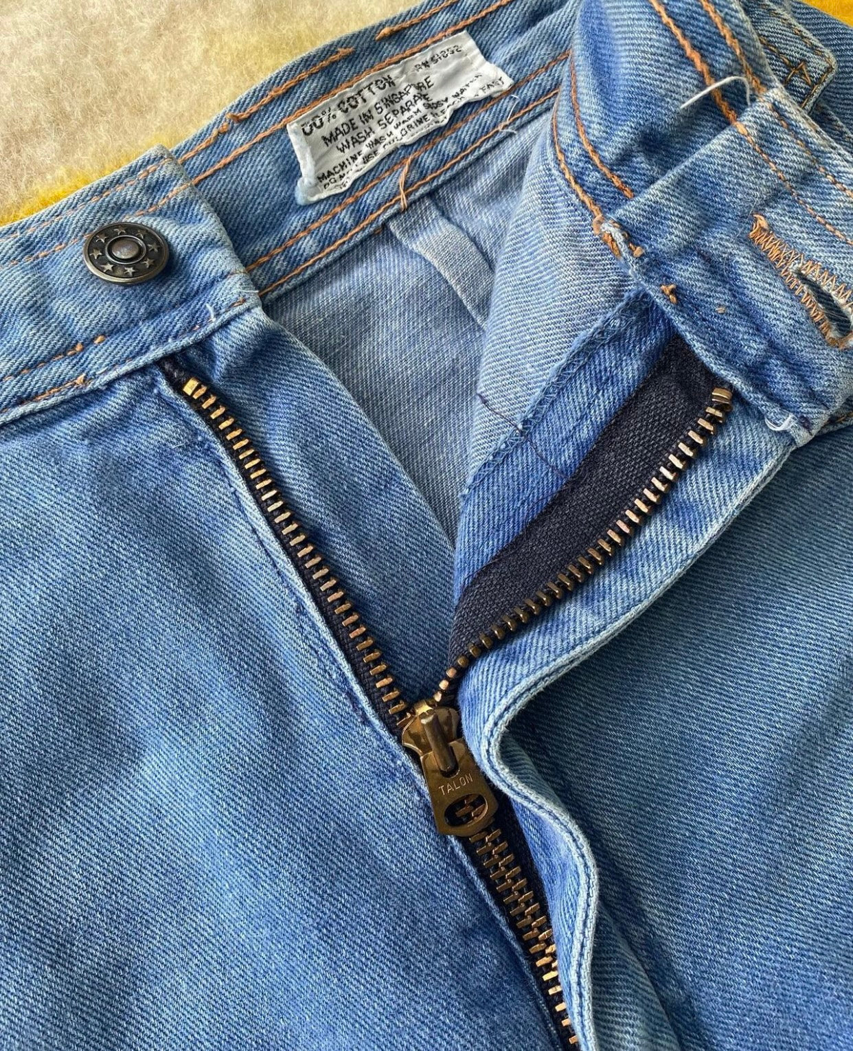1970s Renard wide leg jeans 25" waist
