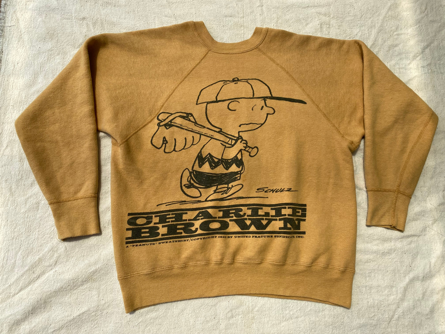 1960s Schulz Peanuts, Charlie Brown Sweatshirt