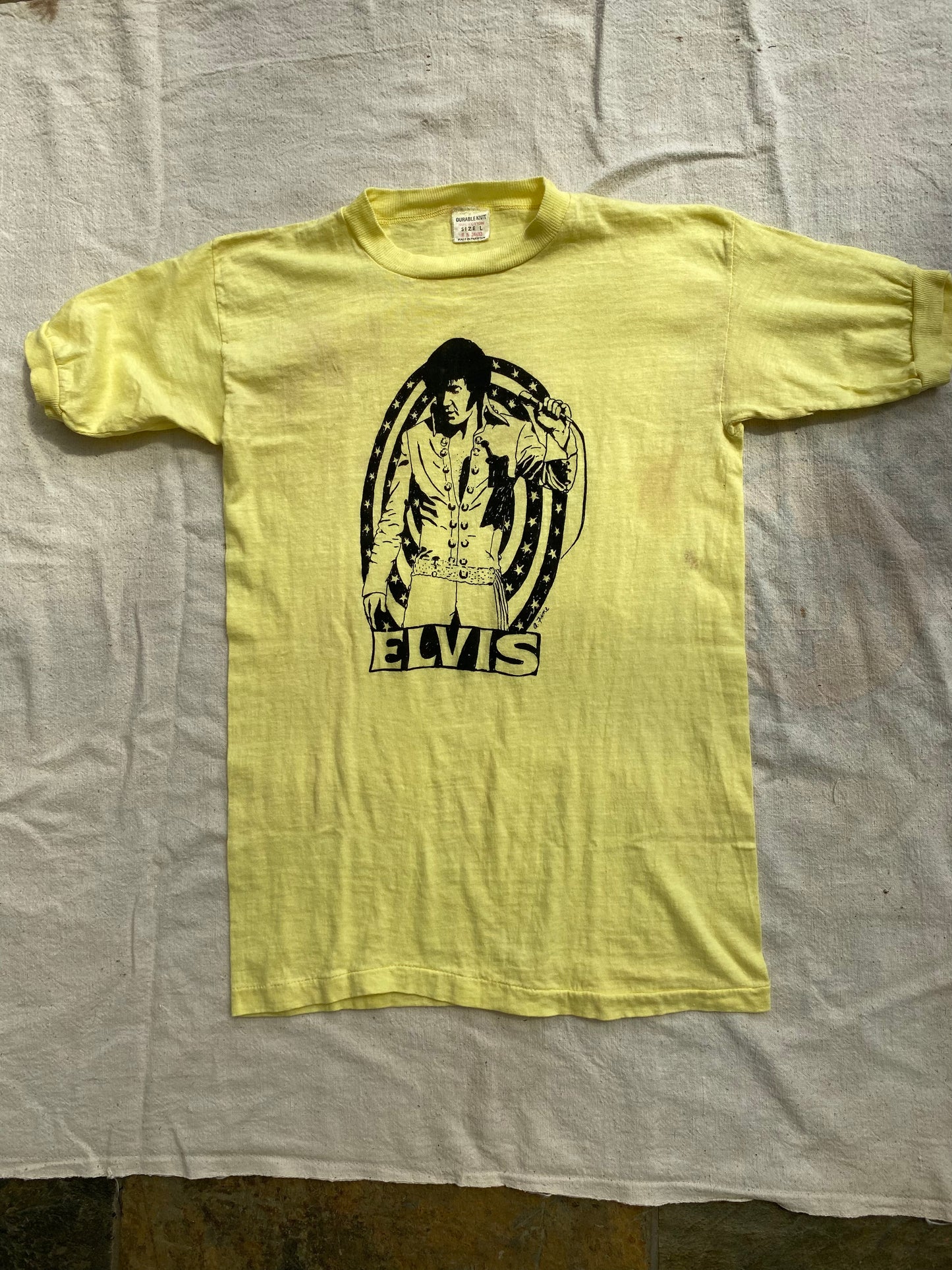 1970s Elvis t shirt #8