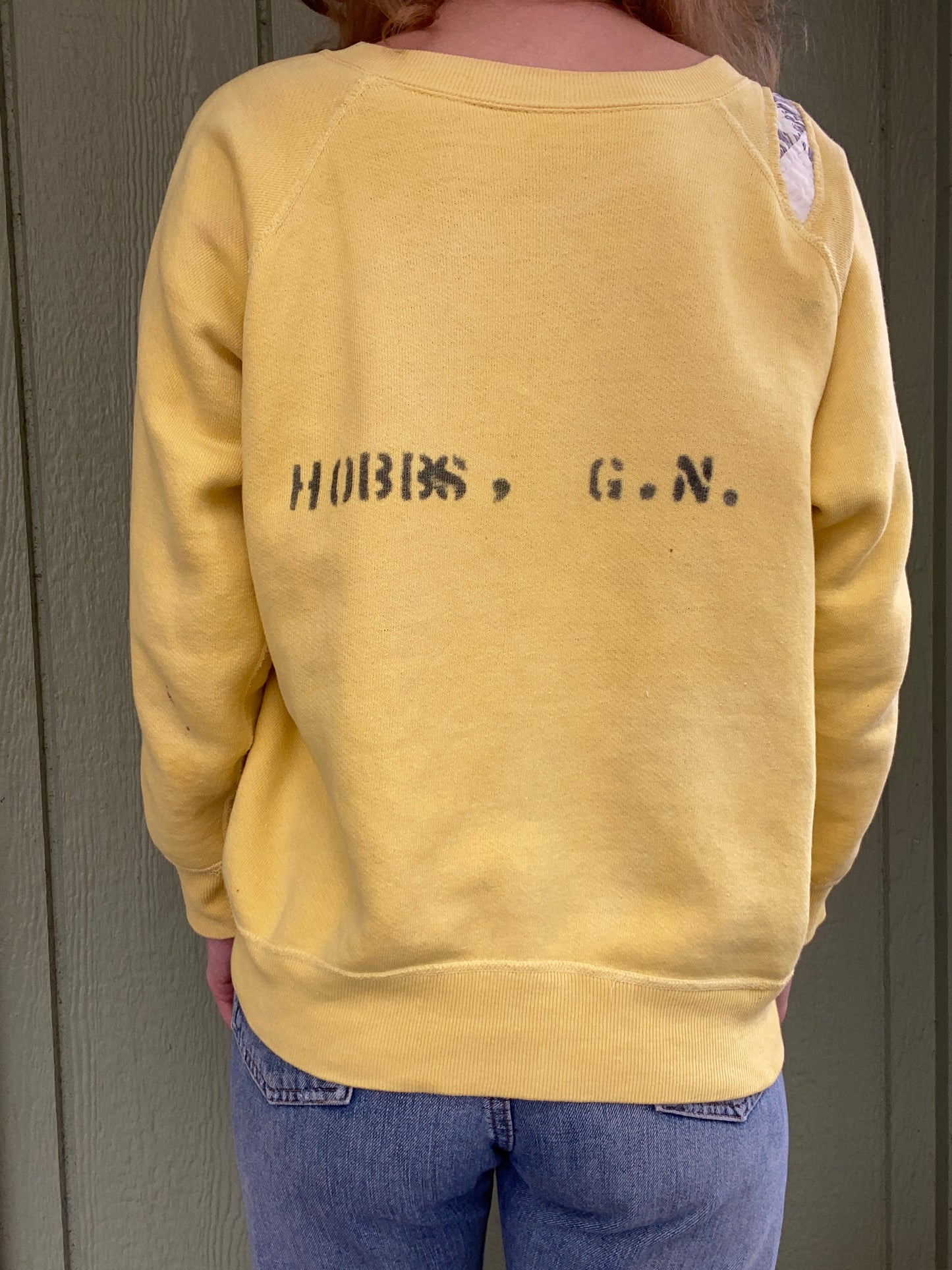 1960s Stenciled USMC Sweatshirt