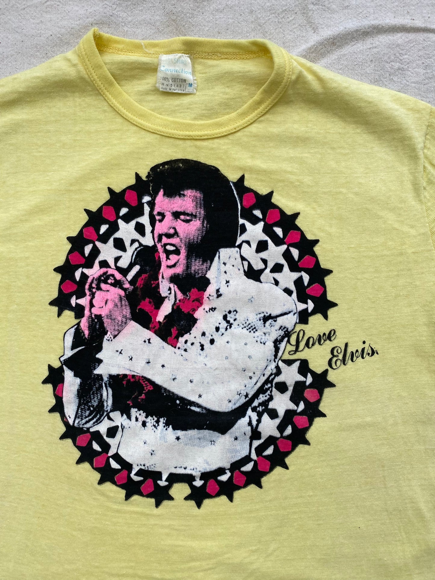 1970s Love Elvis t shirt #1