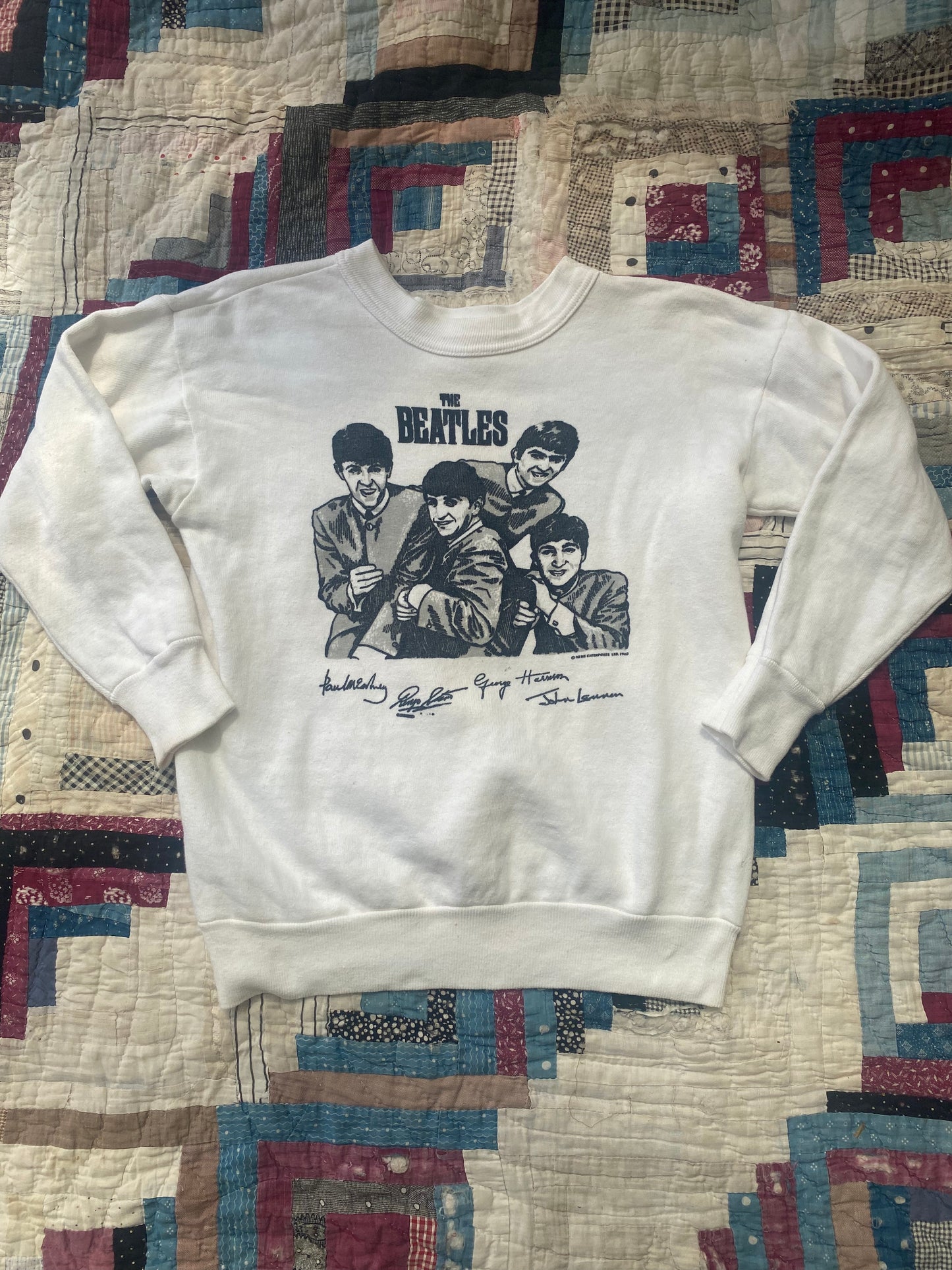 1963 Nems Enterprises The Beatles sweatshirt