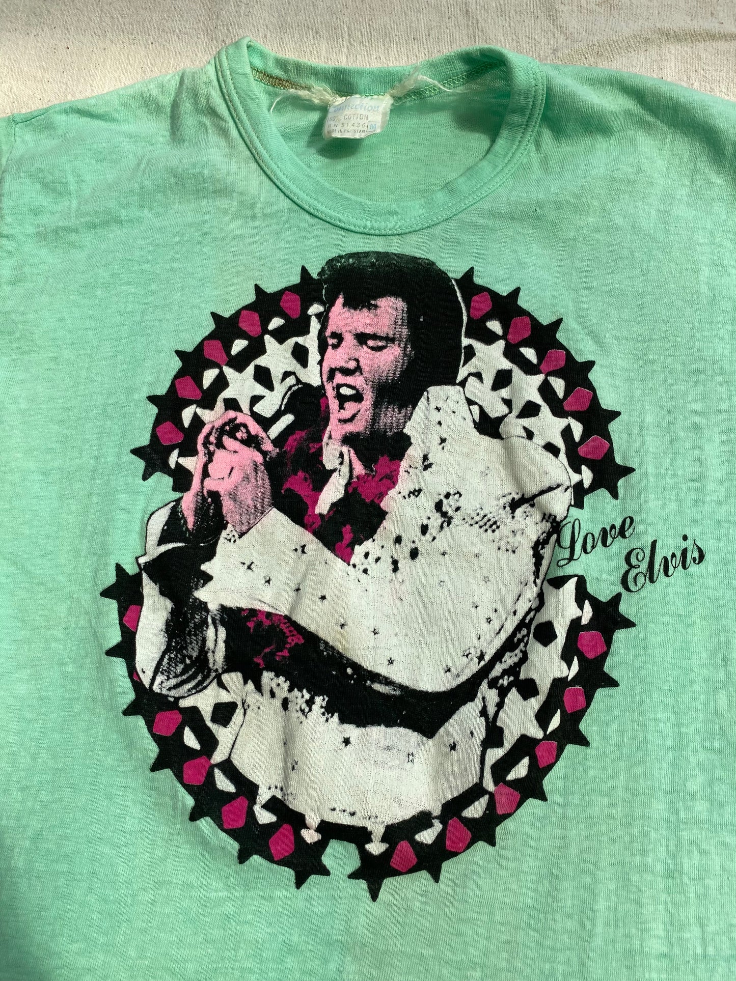 1970s Love Elvis t shirt #10