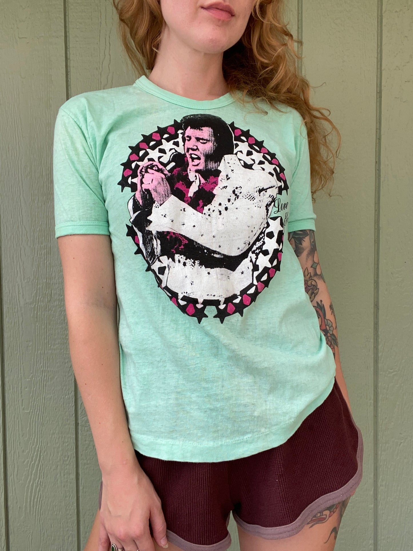 1970s Love Elvis t shirt #10