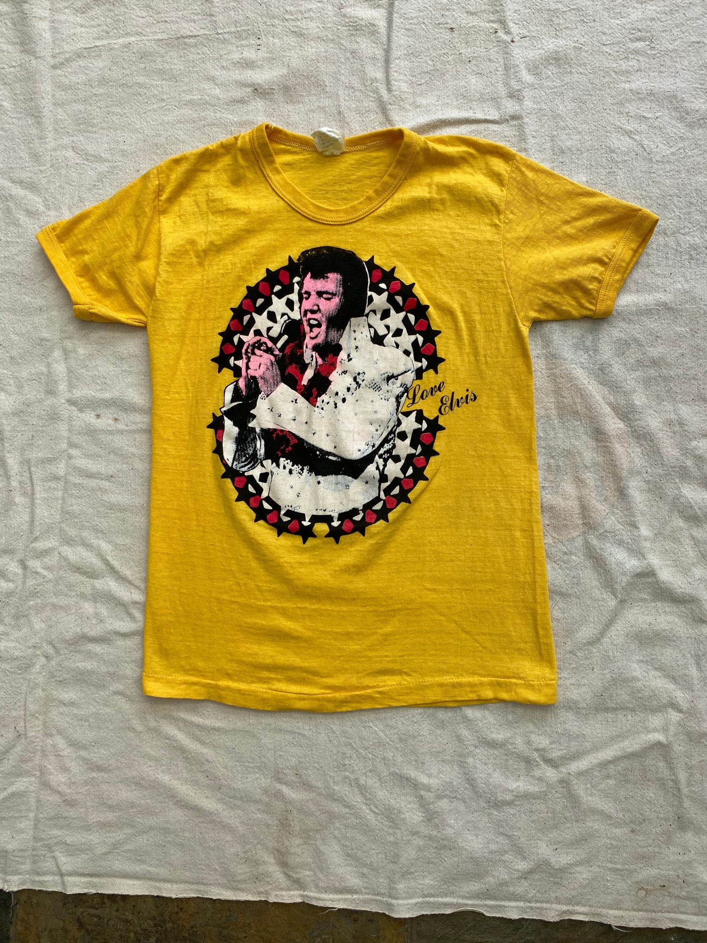 1970s Love Elvis t shirt #5